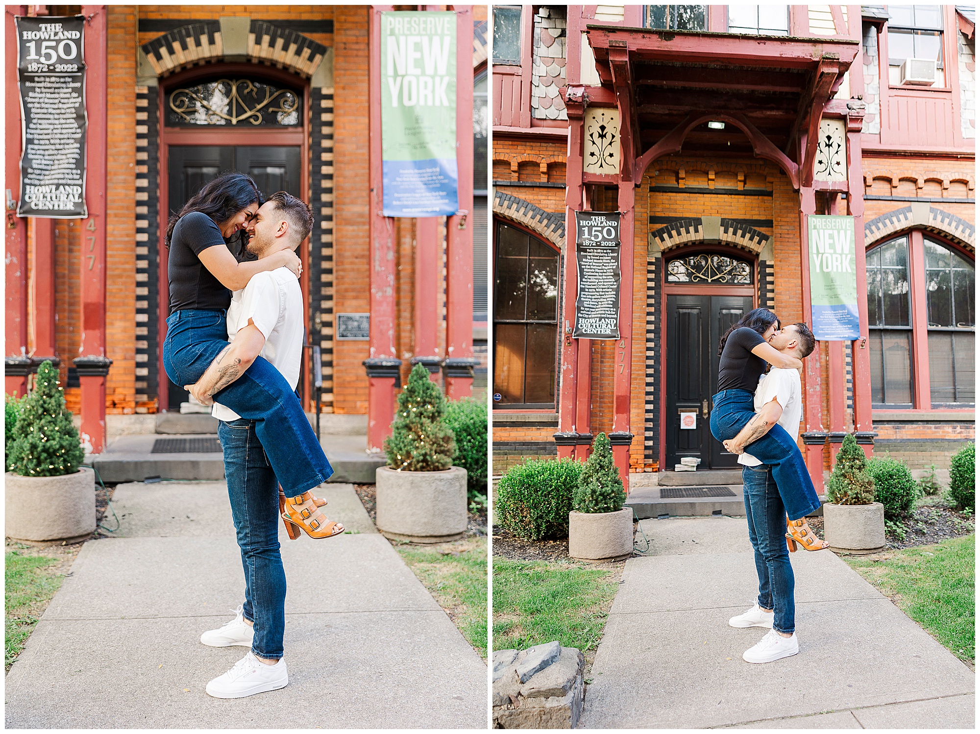 Lovely Beacon Engagement Photos in Hudson Valley