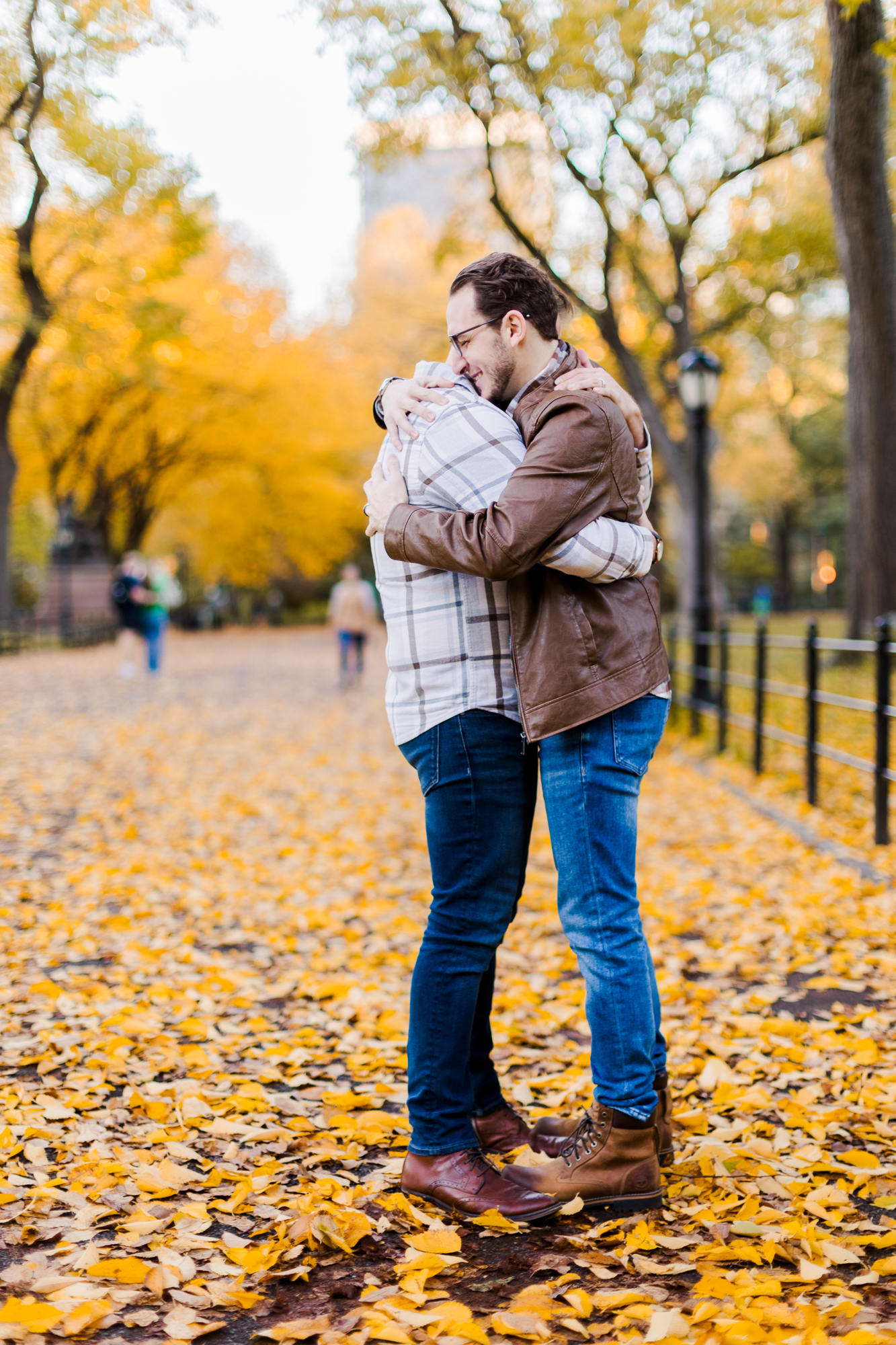Dazzling Engagement Photo Shoot in Central Park