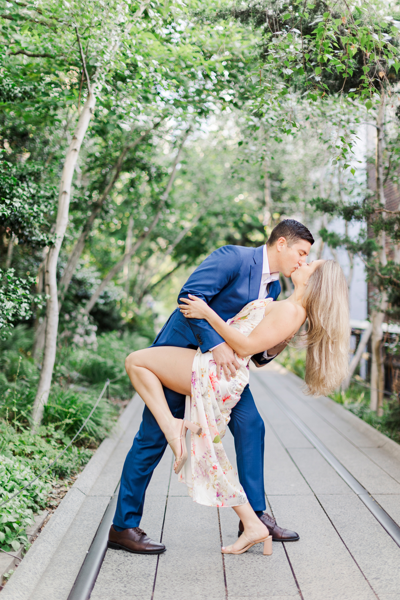 Perfect High Line Engagement Photography