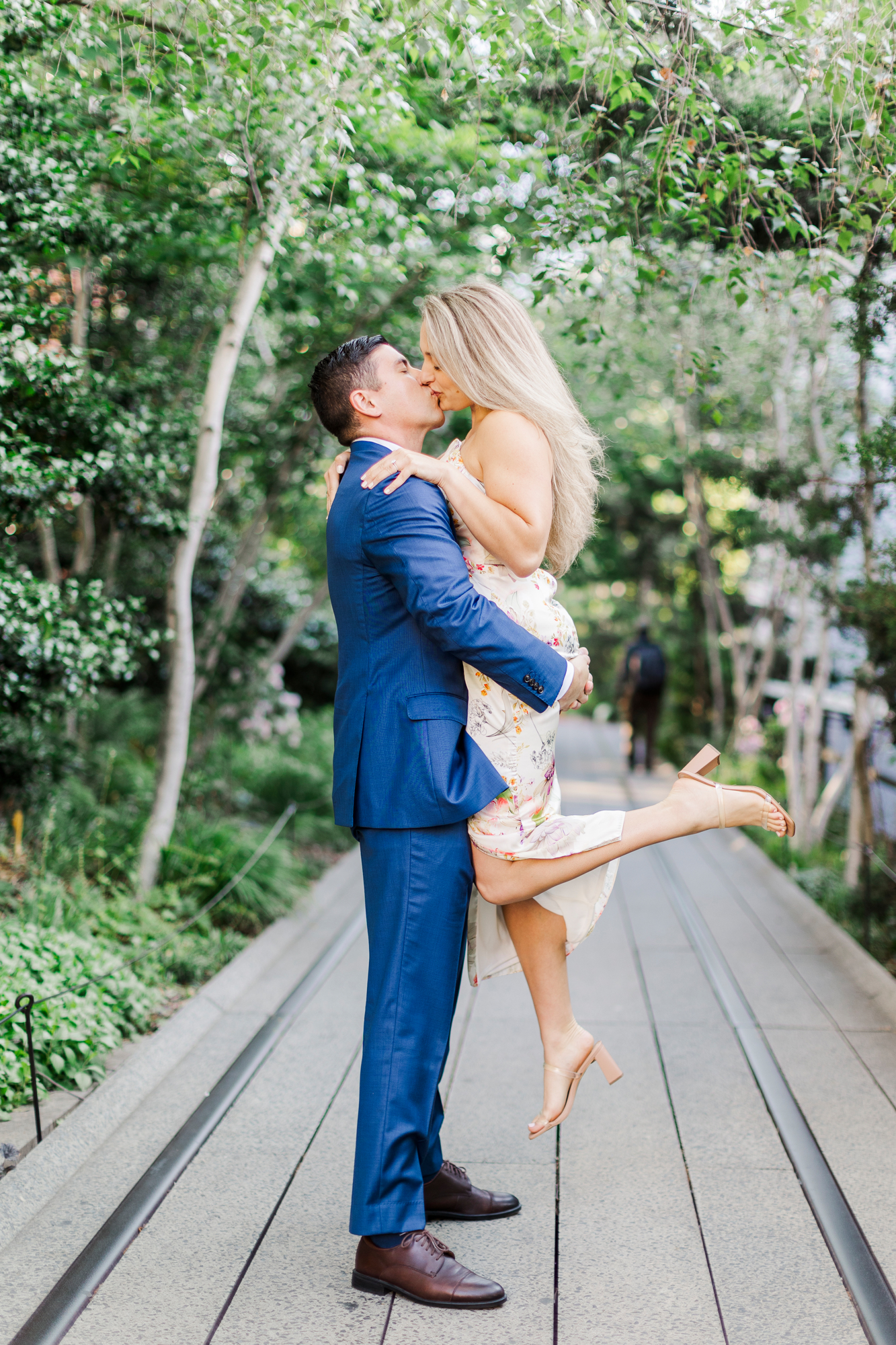Whimsical High Line Engagement Photography