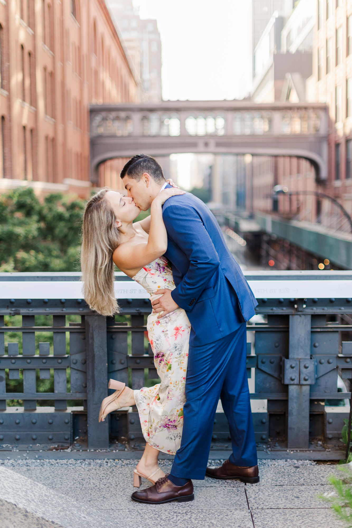 Beautiful High Line Engagement Photography
