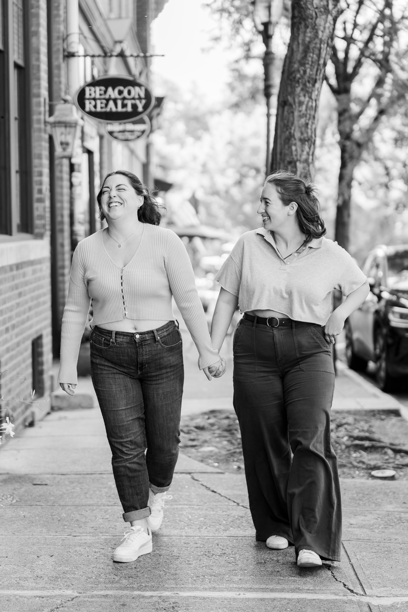 Fun Roundhouse engagement photos