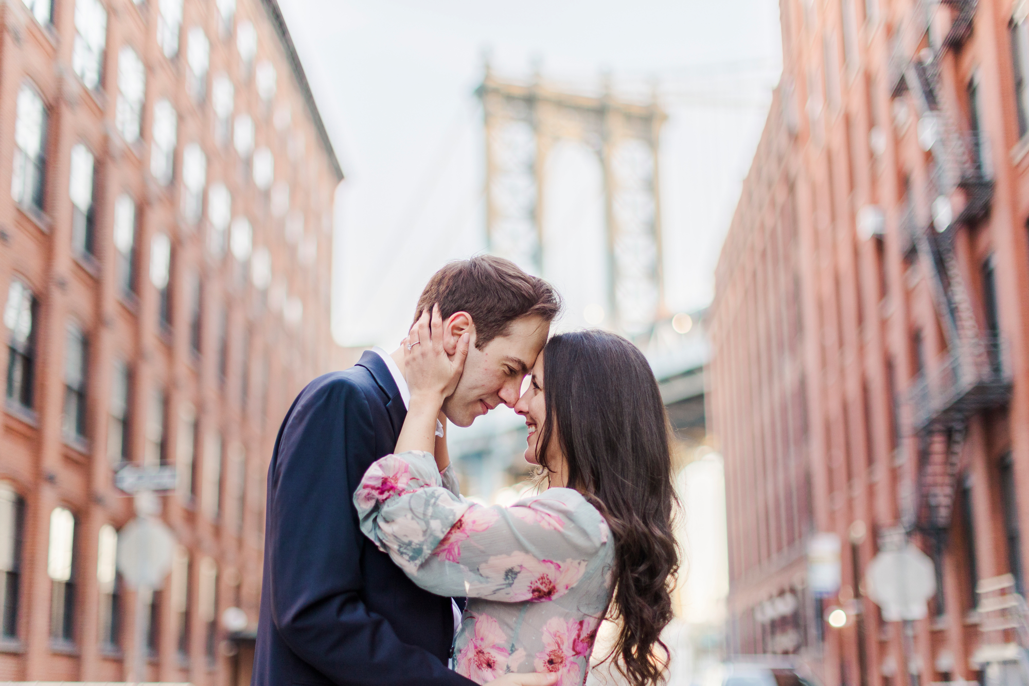 Perfect Engagement Shoot in DUMBO