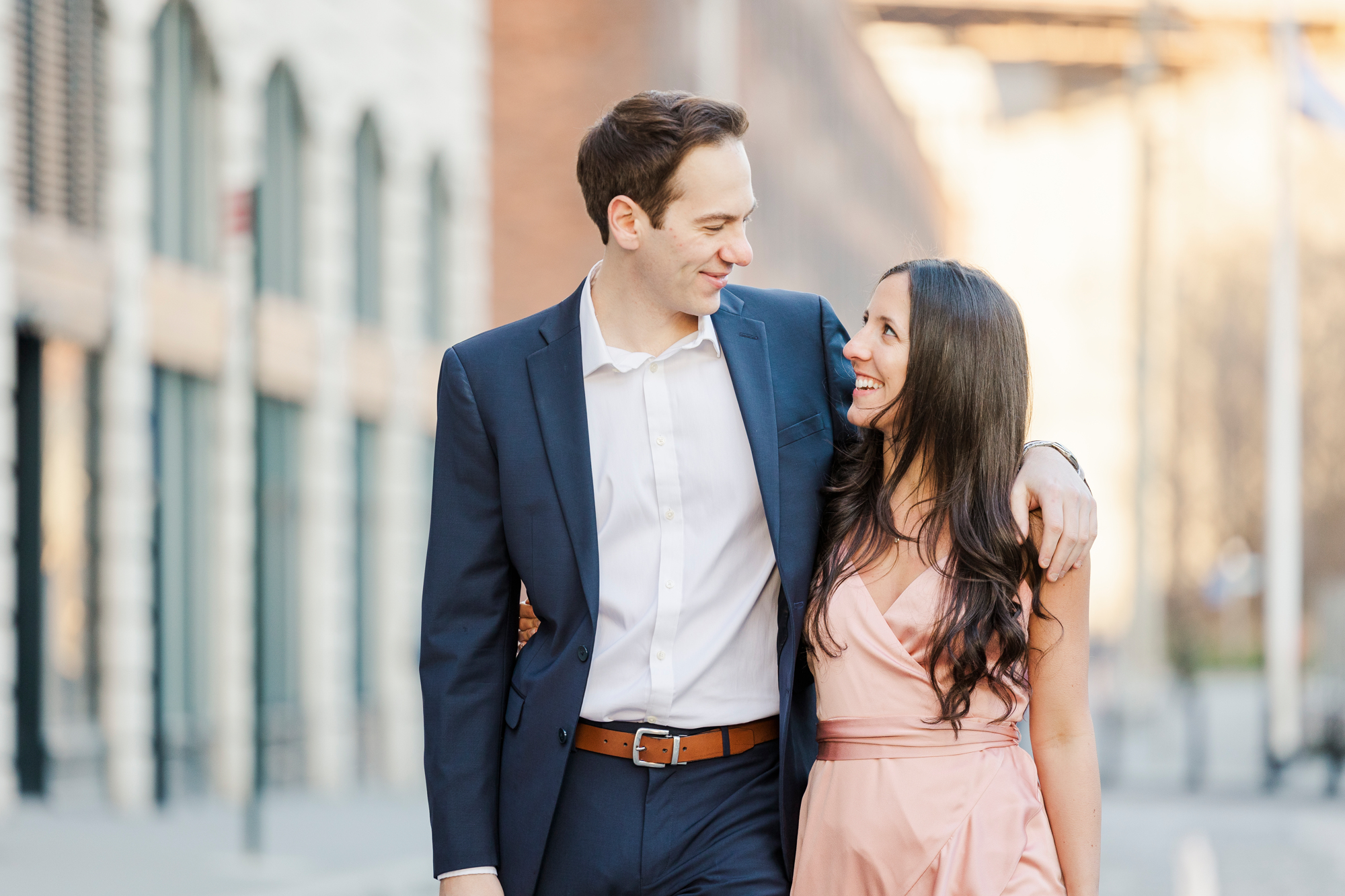 Charming Engagement Shoot in DUMBO