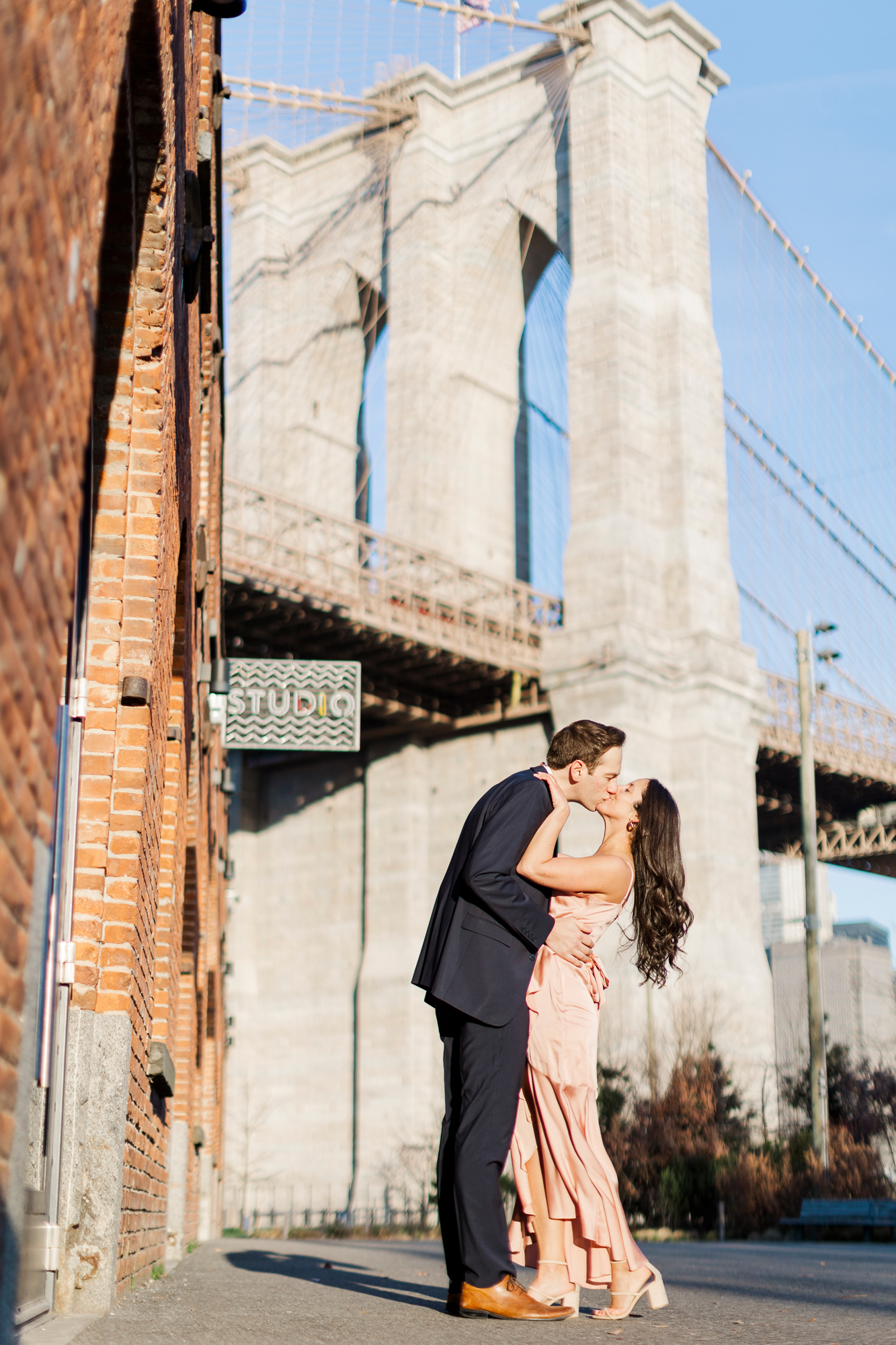 Jaw-Dropping Engagement Shoot in DUMBO