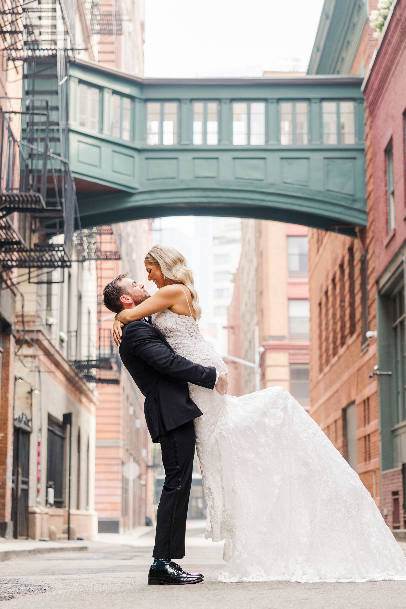 Joyous Photo Gallery of Tribeca Rooftop Wedding