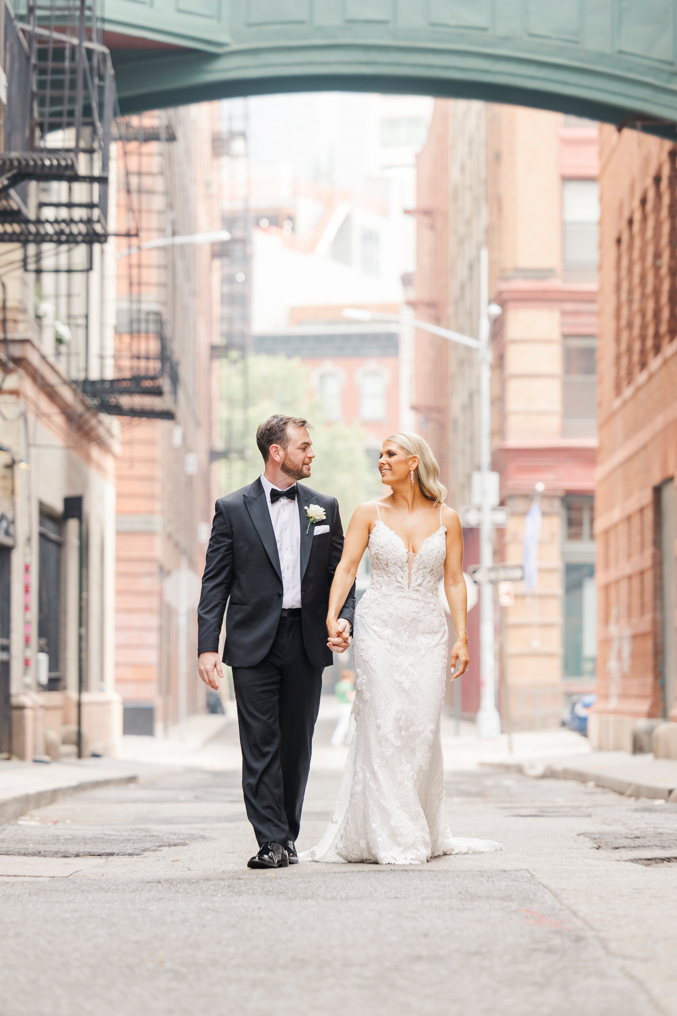 Whimsical Photo Gallery of Tribeca Rooftop Wedding