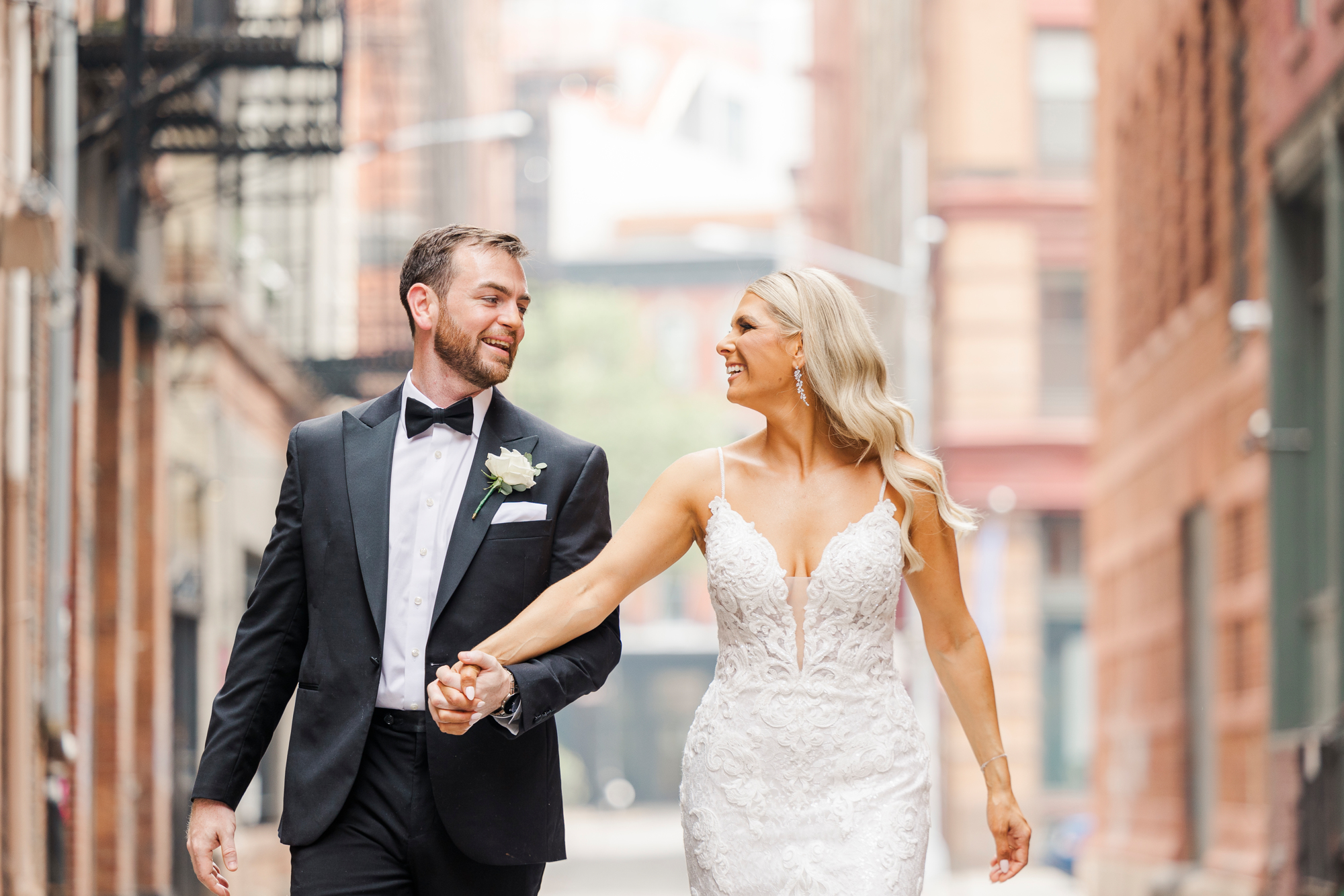 Joyful Photo Gallery of Tribeca Rooftop Wedding