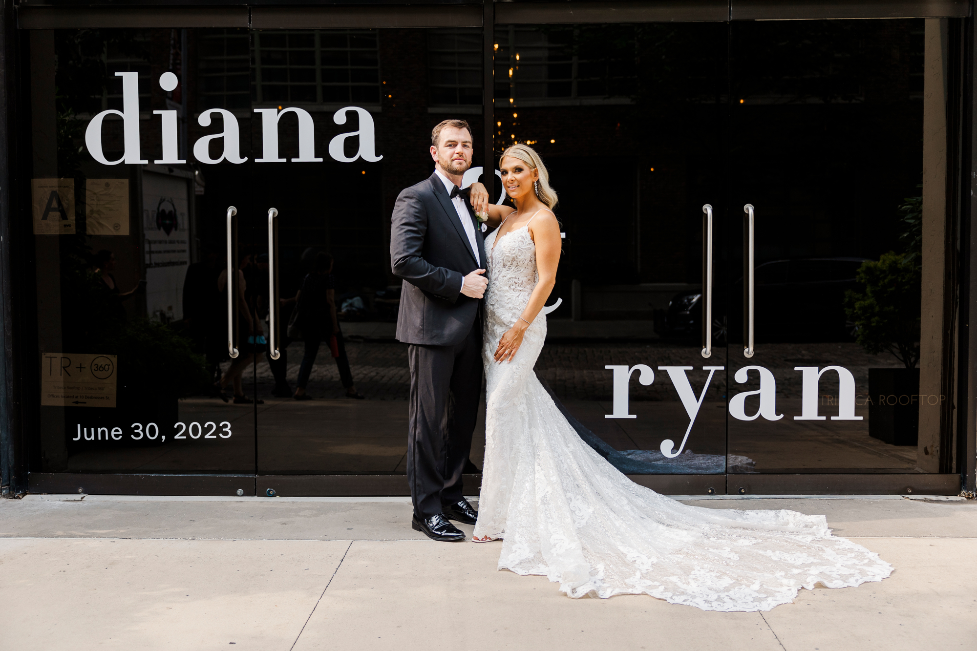 Magical Photo Gallery of Tribeca Rooftop Wedding