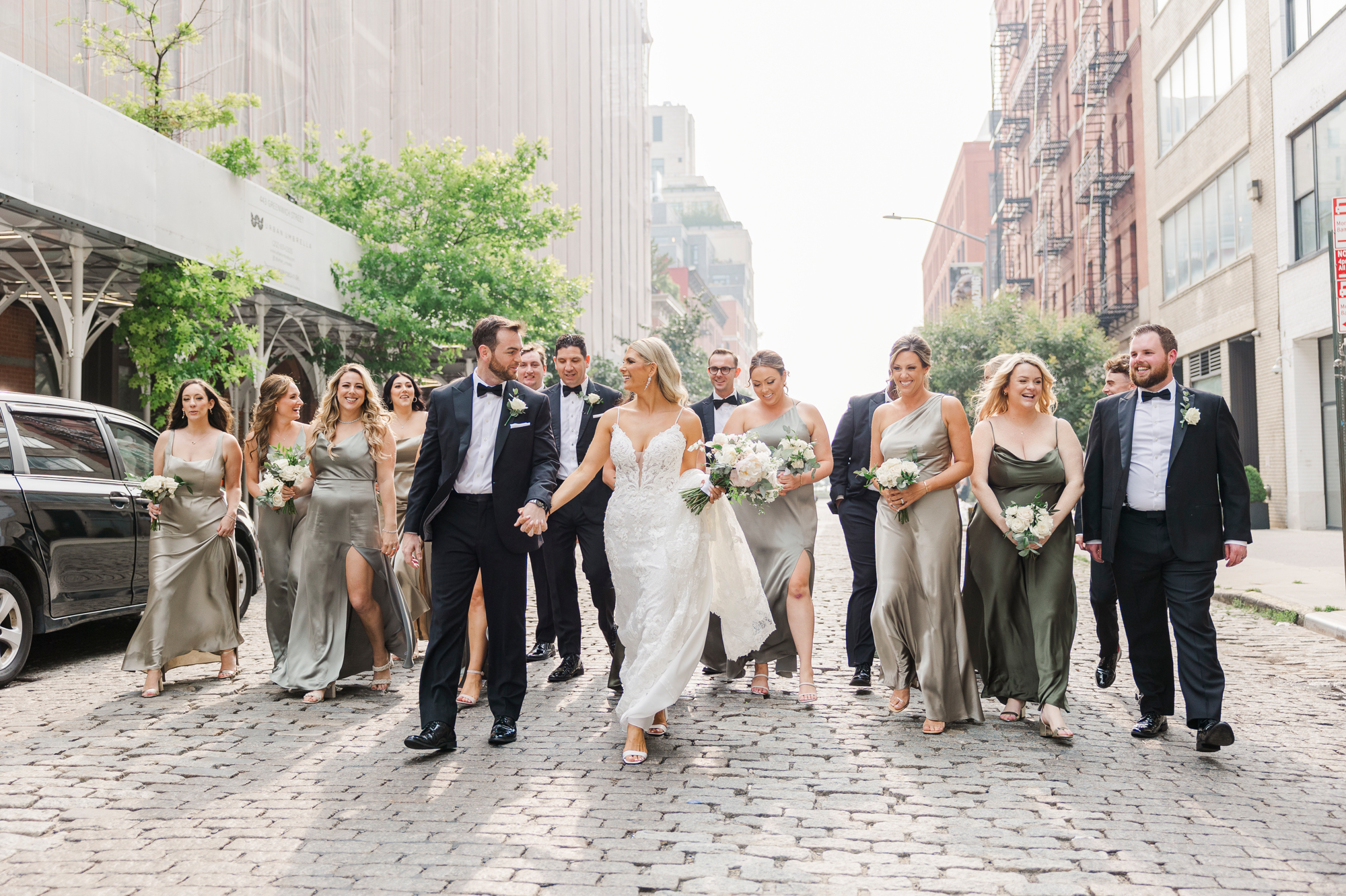 Fun Photo Gallery of Tribeca Rooftop Wedding