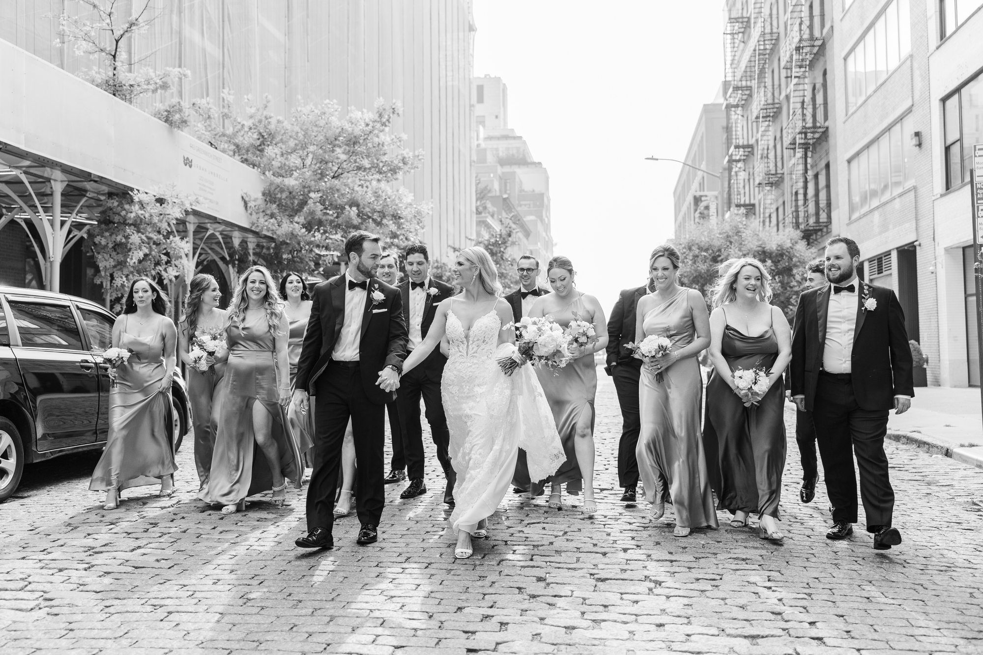 Candid Photo Gallery of Tribeca Rooftop Wedding