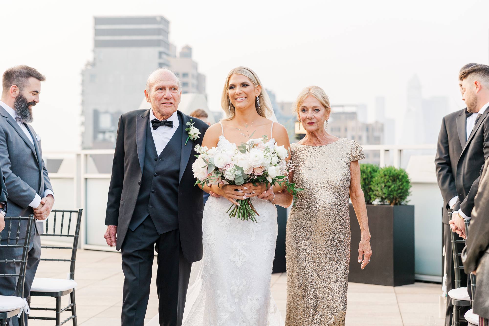 Sweet Wedding at Tribeca Rooftop Photo Gallery
