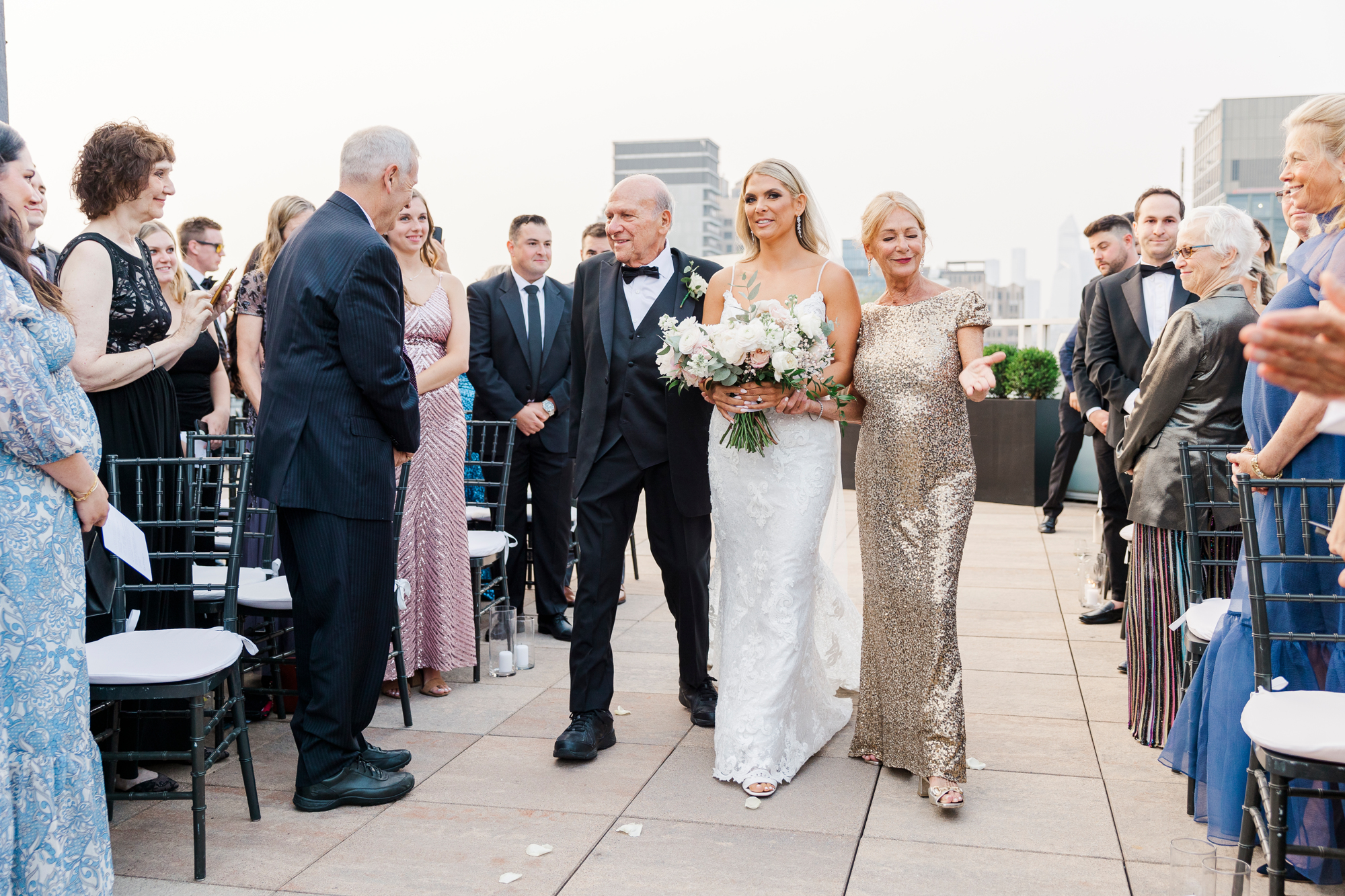 Lovely Wedding at Tribeca Rooftop Photo Gallery