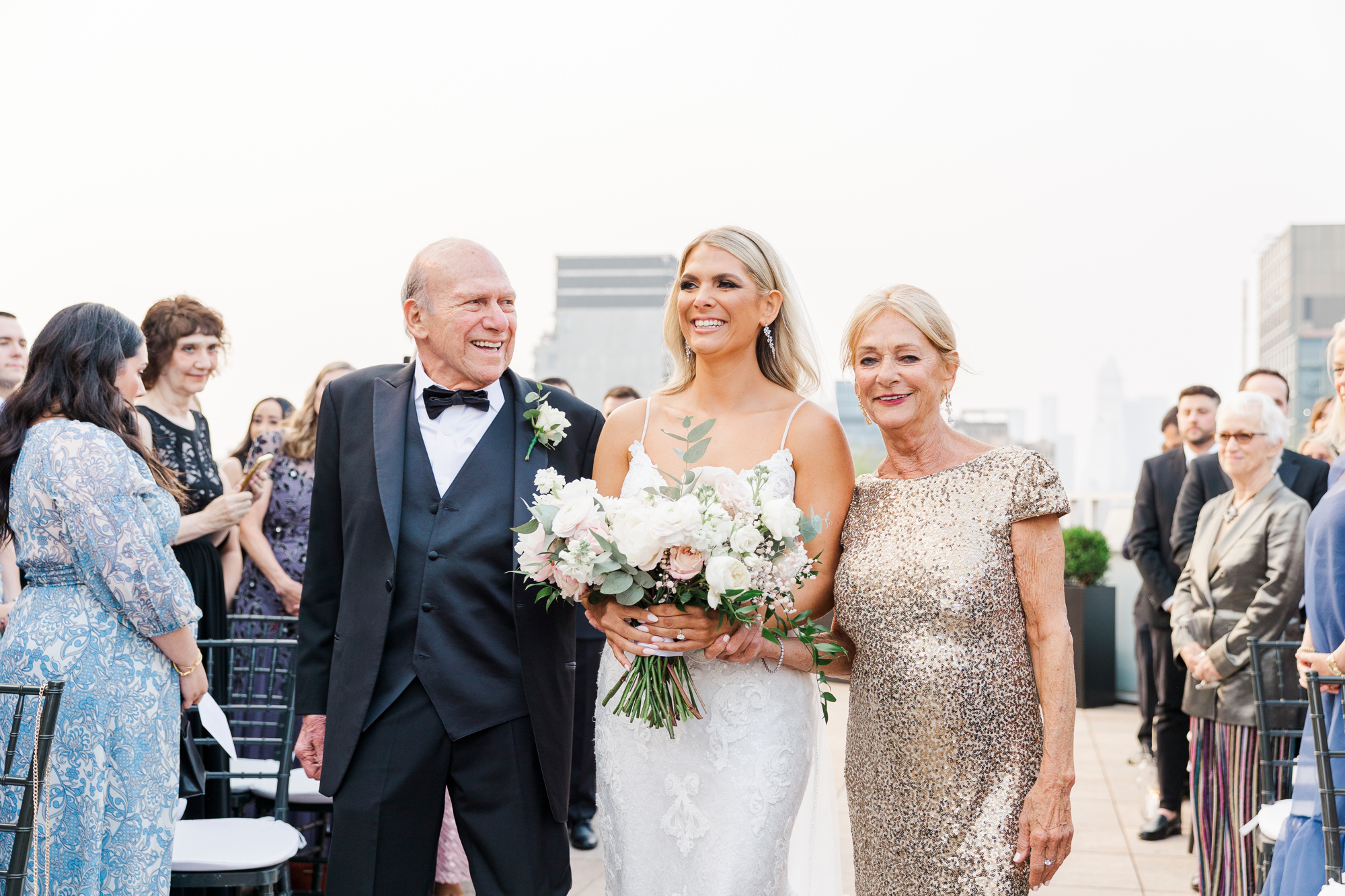 Incredible Wedding at Tribeca Rooftop Photo Gallery