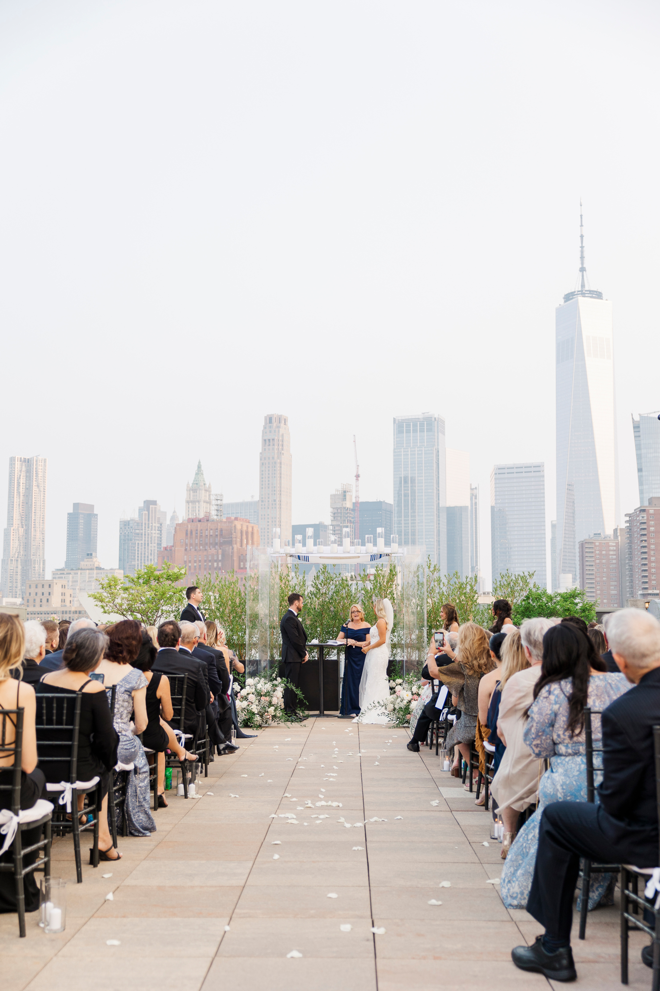 Playful Wedding at Tribeca Rooftop Photo Gallery