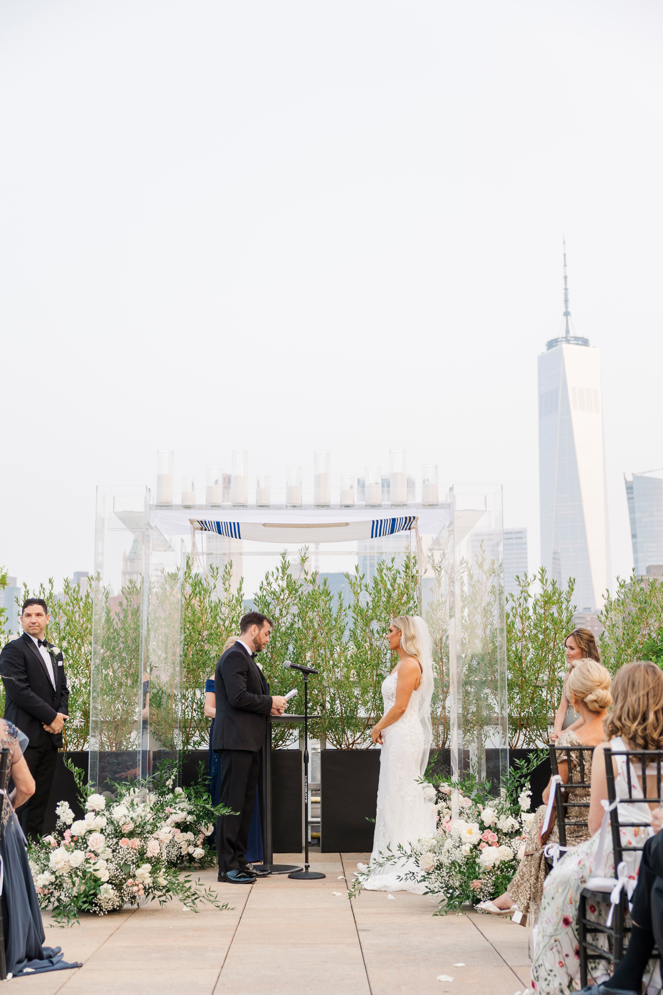 Terrific Wedding at Tribeca Rooftop Photo Gallery