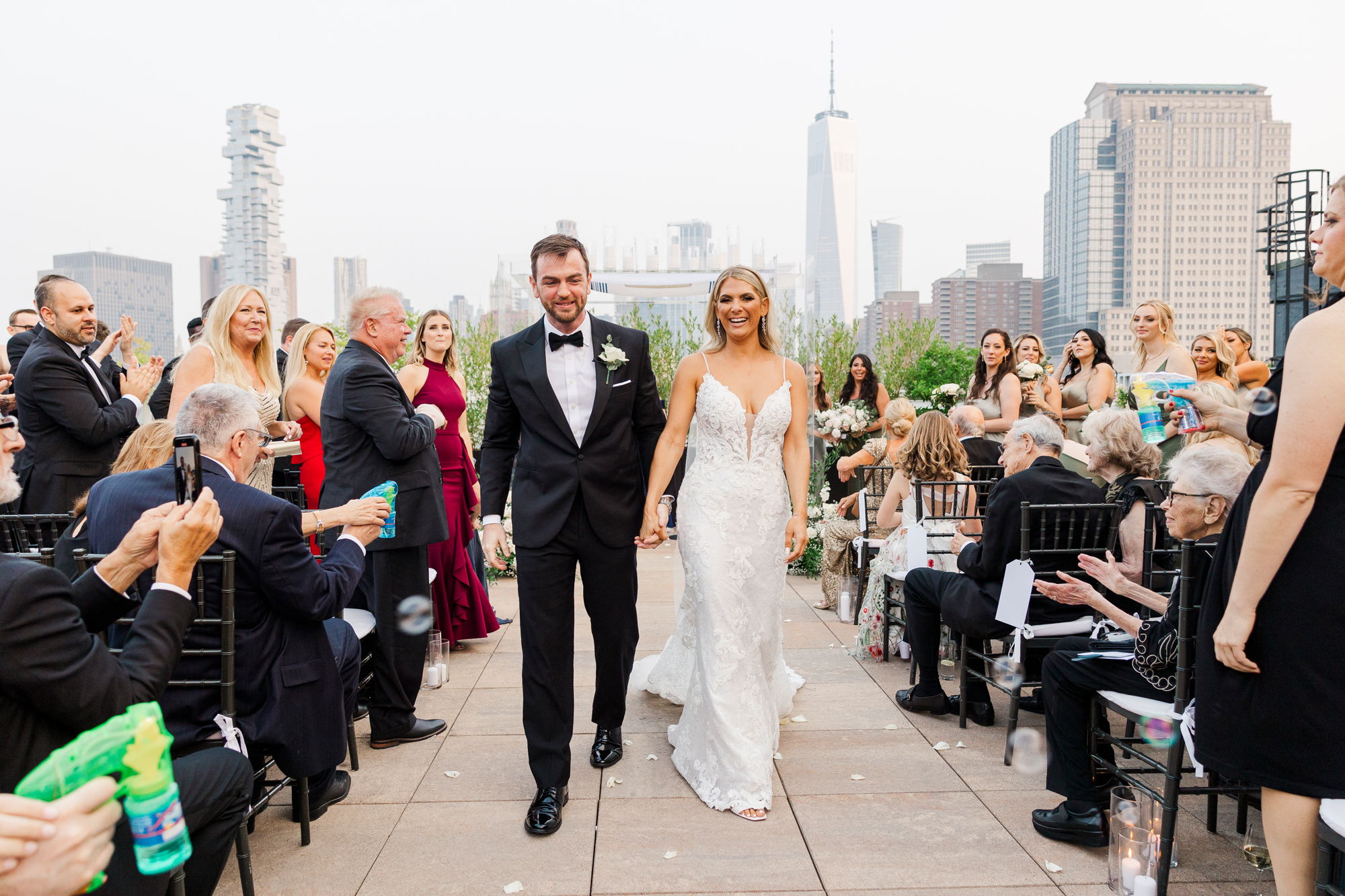 Whimsical Wedding at Tribeca Rooftop Photo Gallery