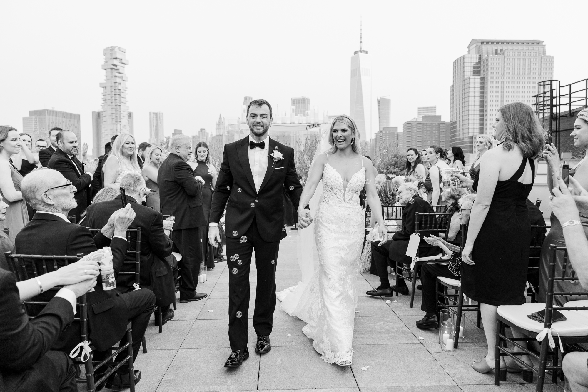 Charming Wedding at Tribeca Rooftop Photo Gallery