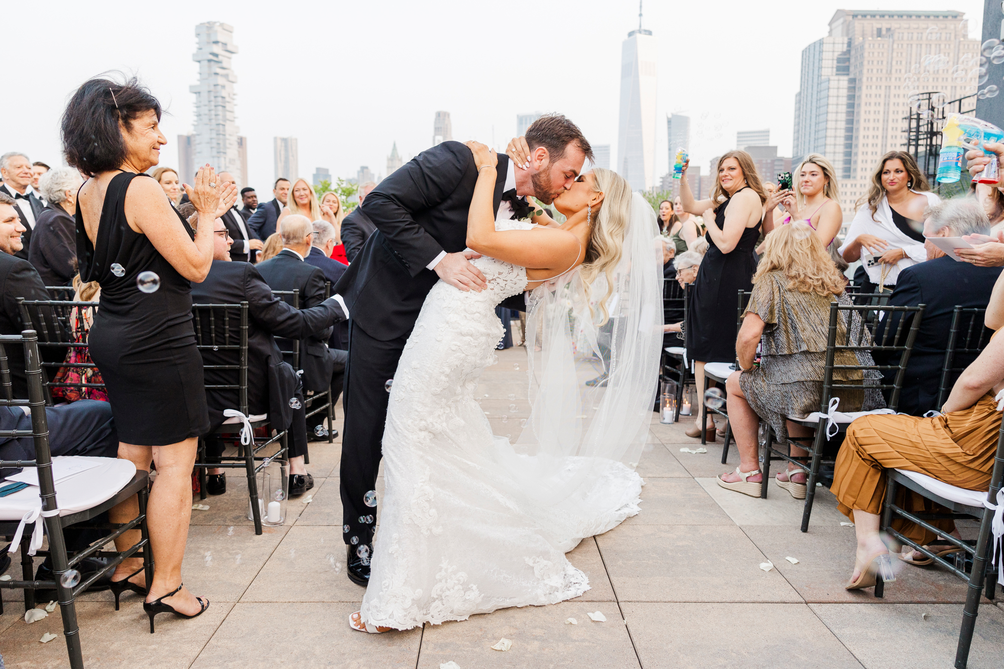 Fabulous Wedding at Tribeca Rooftop Photo Gallery