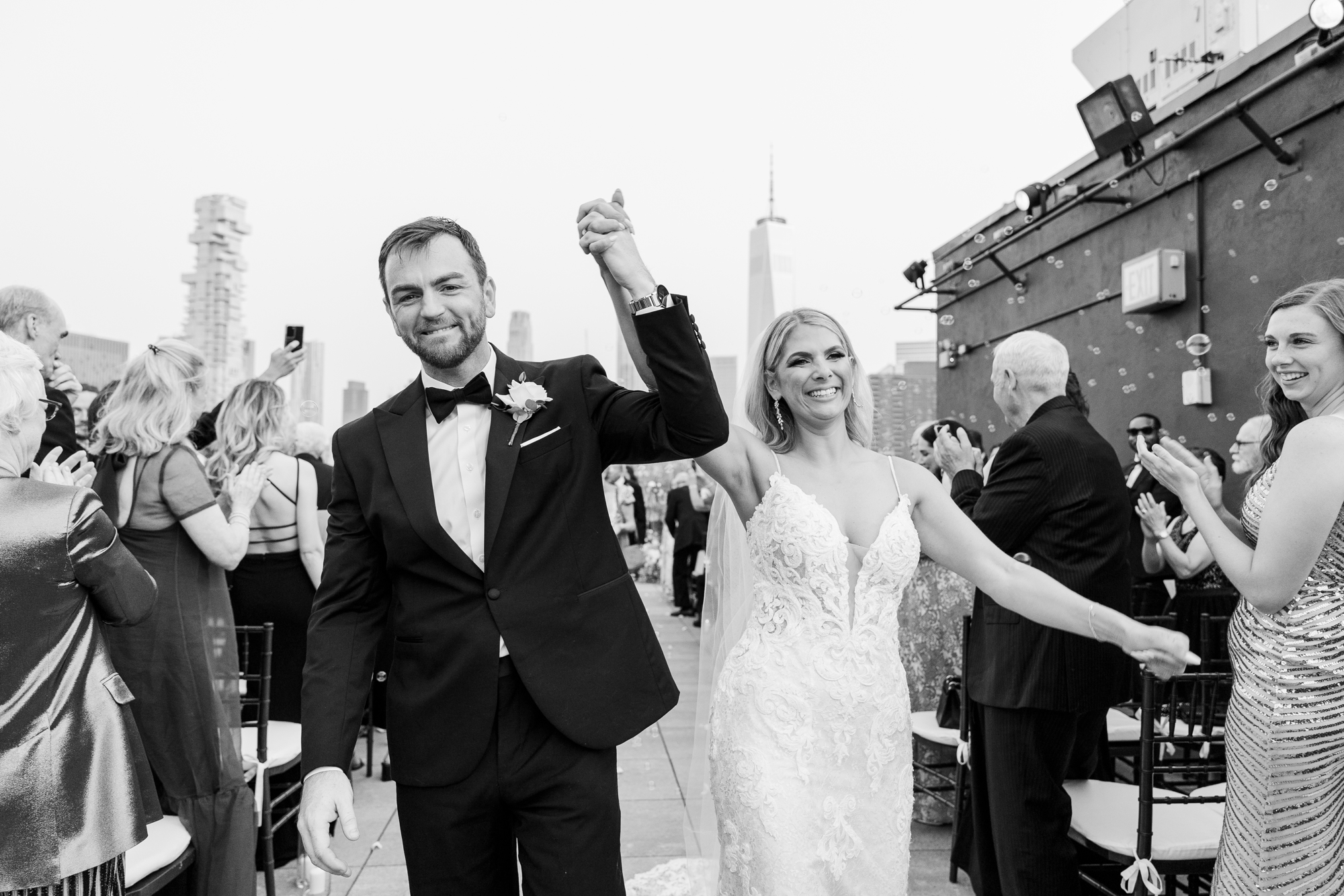 Magical Wedding at Tribeca Rooftop Photo Gallery