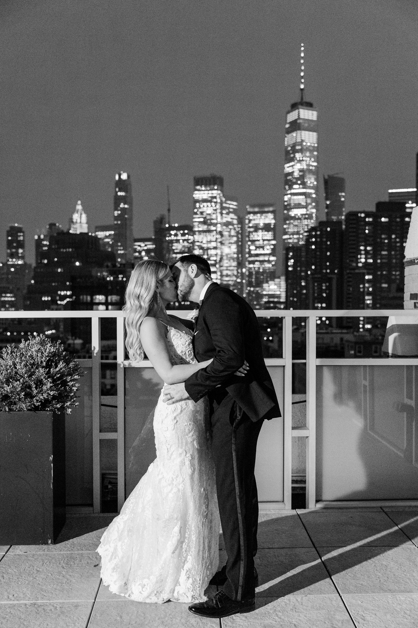 Romantic Wedding at Tribeca Rooftop Photo Gallery
