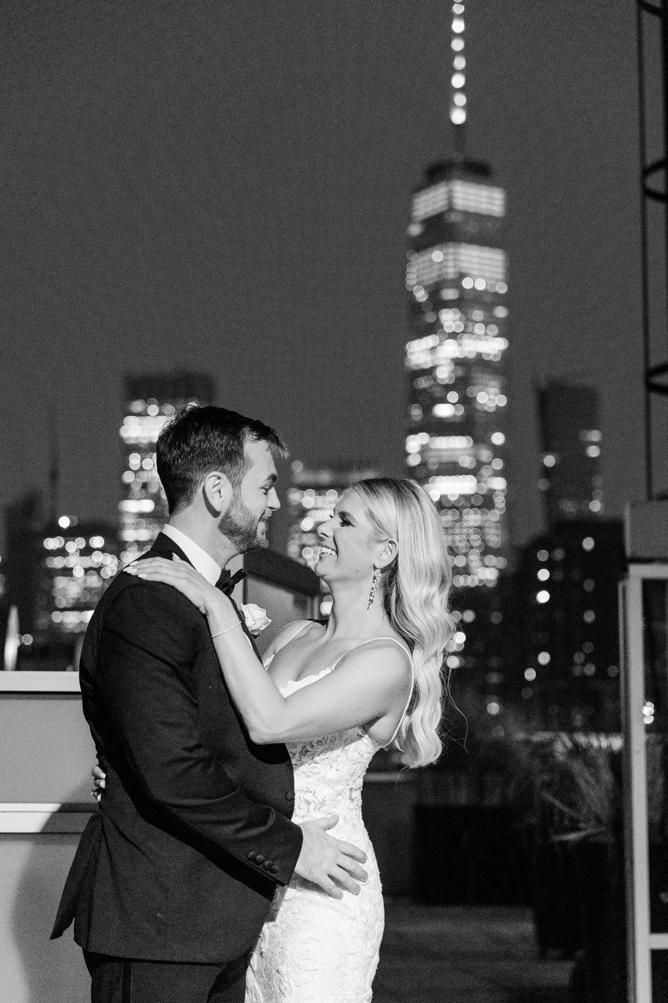 Lively Tribeca Rooftop Wedding Photo Gallery