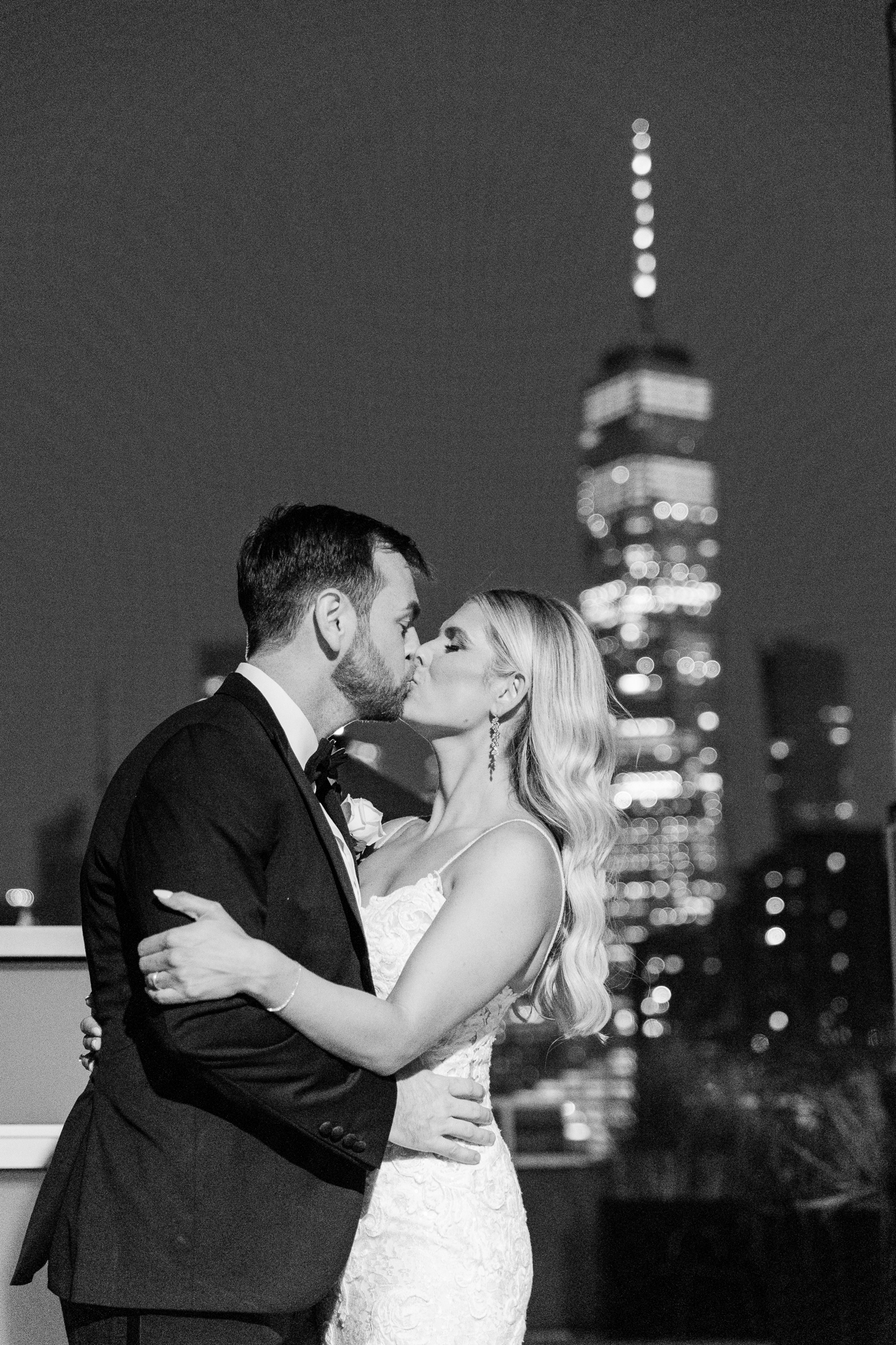 Natural Tribeca Rooftop Wedding Photo Gallery