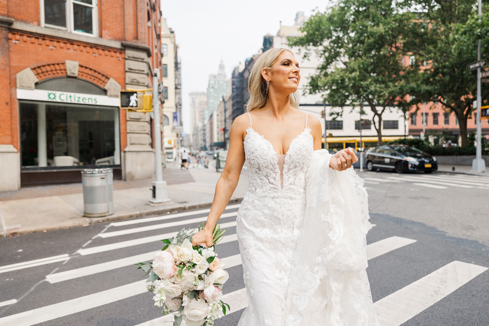 Romantic Wedding Photo Gallery at Tribeca Rooftop, NY