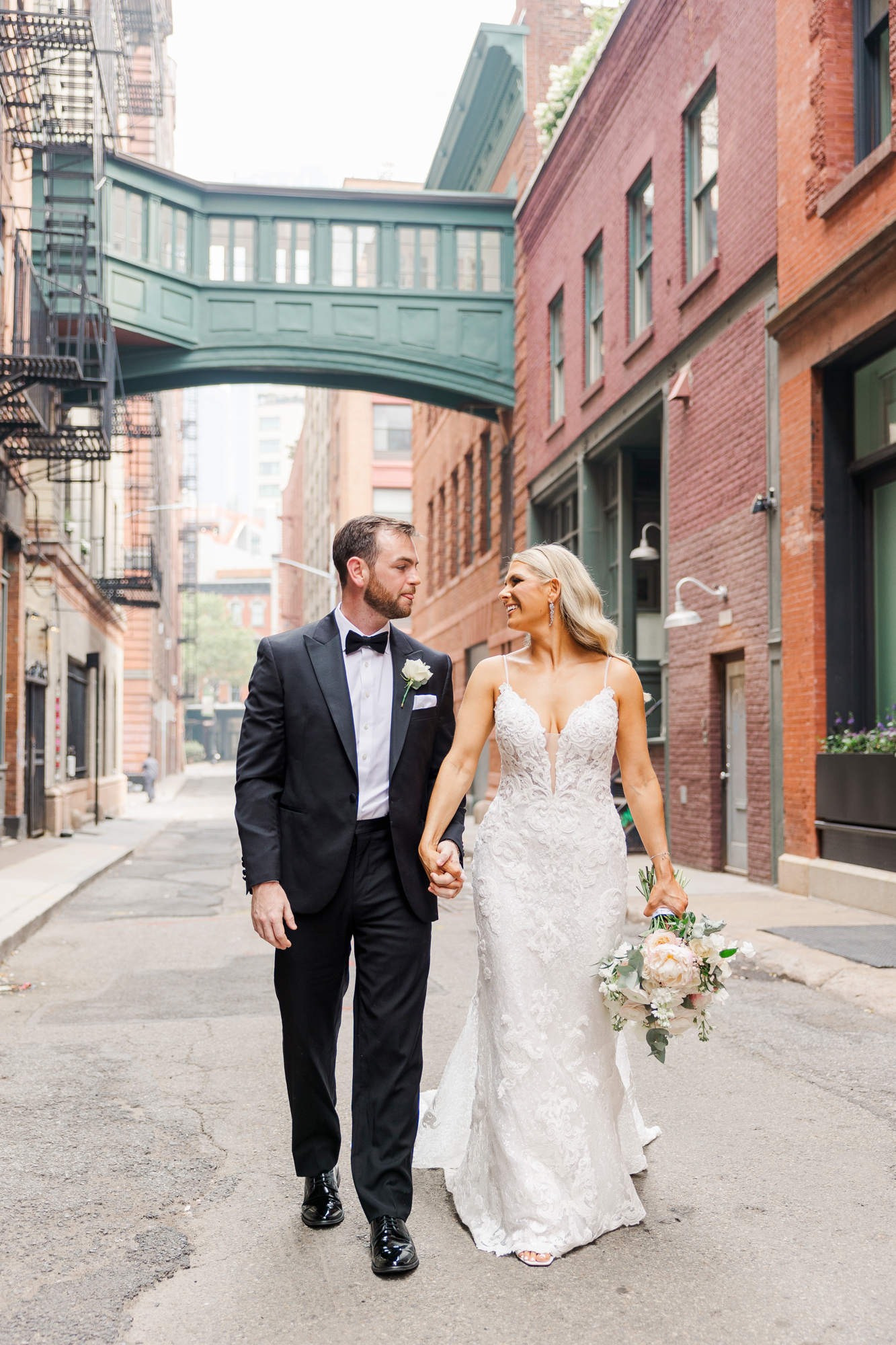 Authentic Photo Gallery of Tribeca Rooftop Wedding