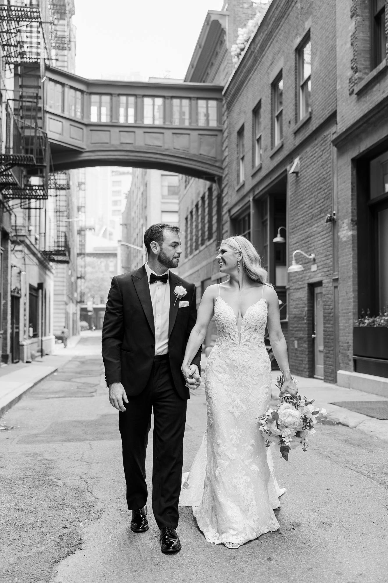 Sentimental Photo Gallery of Tribeca Rooftop Wedding