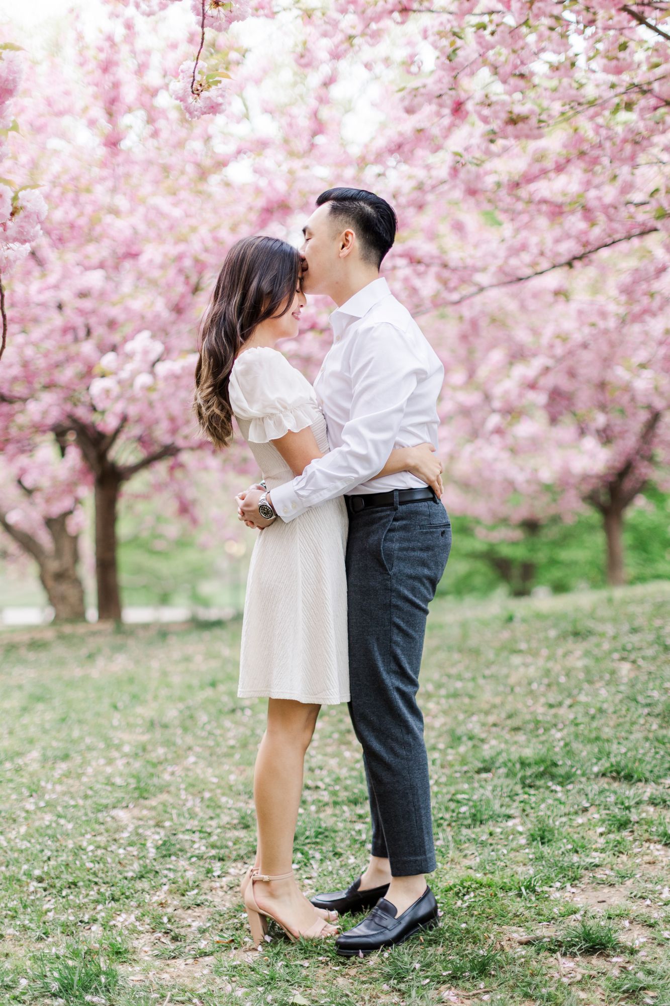 Magical cherry blossom photo shoot