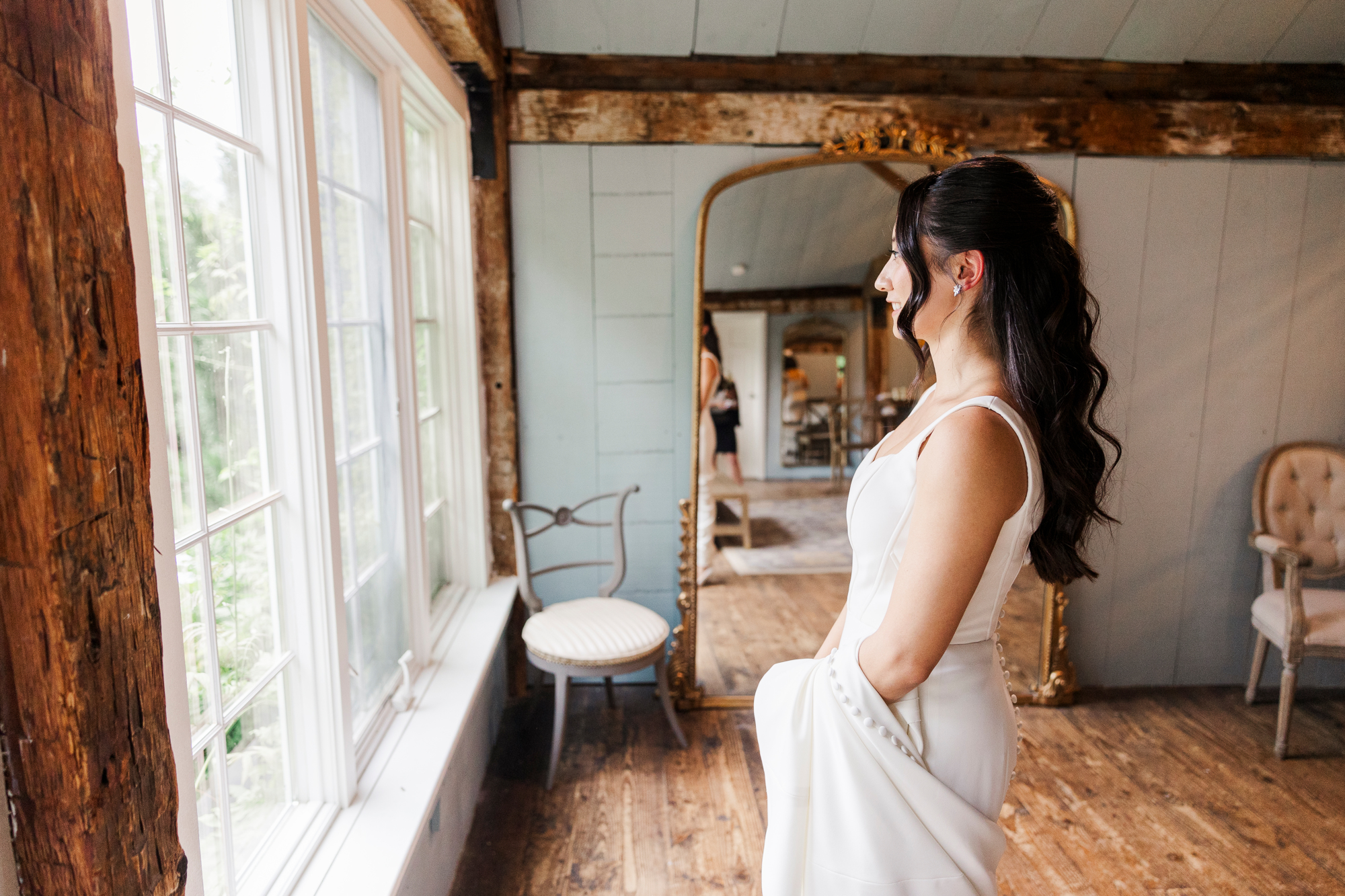 Candid Andover, NJ Wedding at Crossed Keys