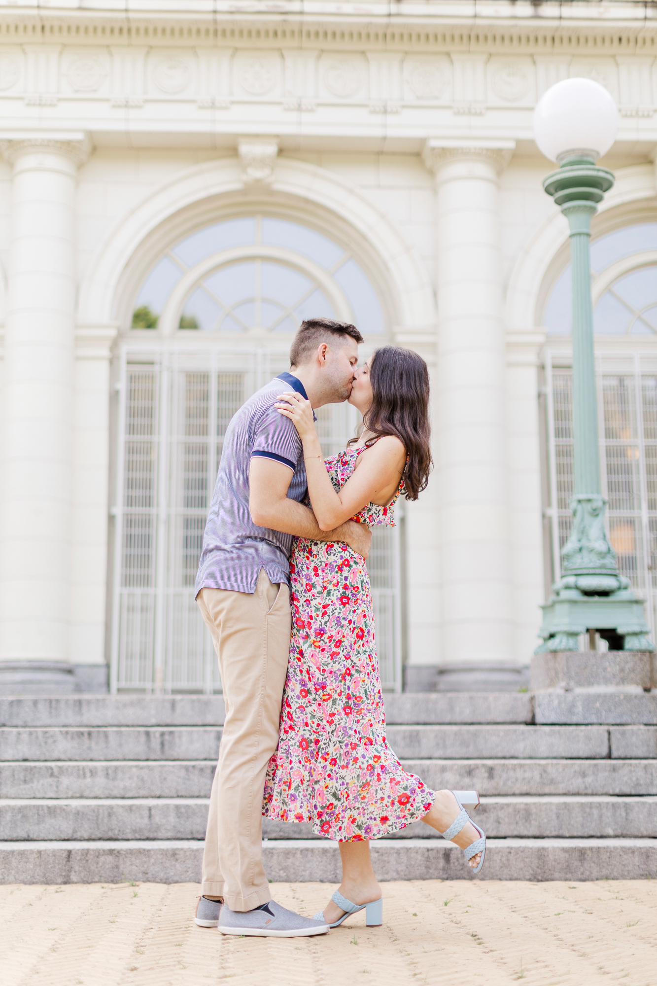 Sweet engagement session in Prospect Park