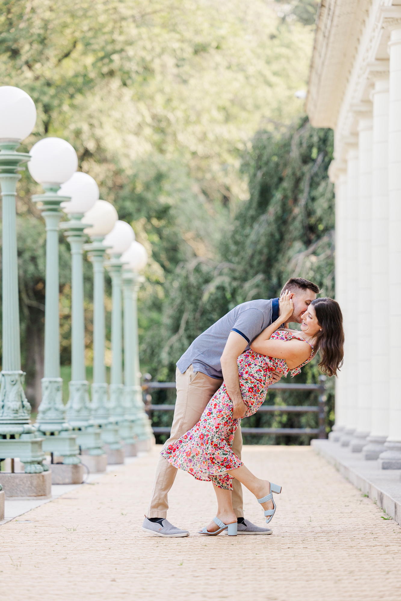 Incredible engagement session in Prospect Park