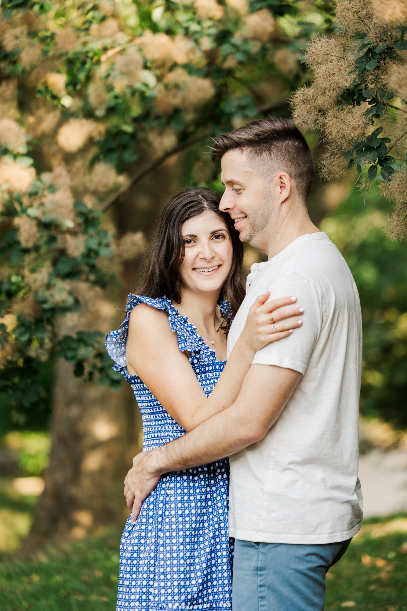 Charming engagement session in Prospect Park