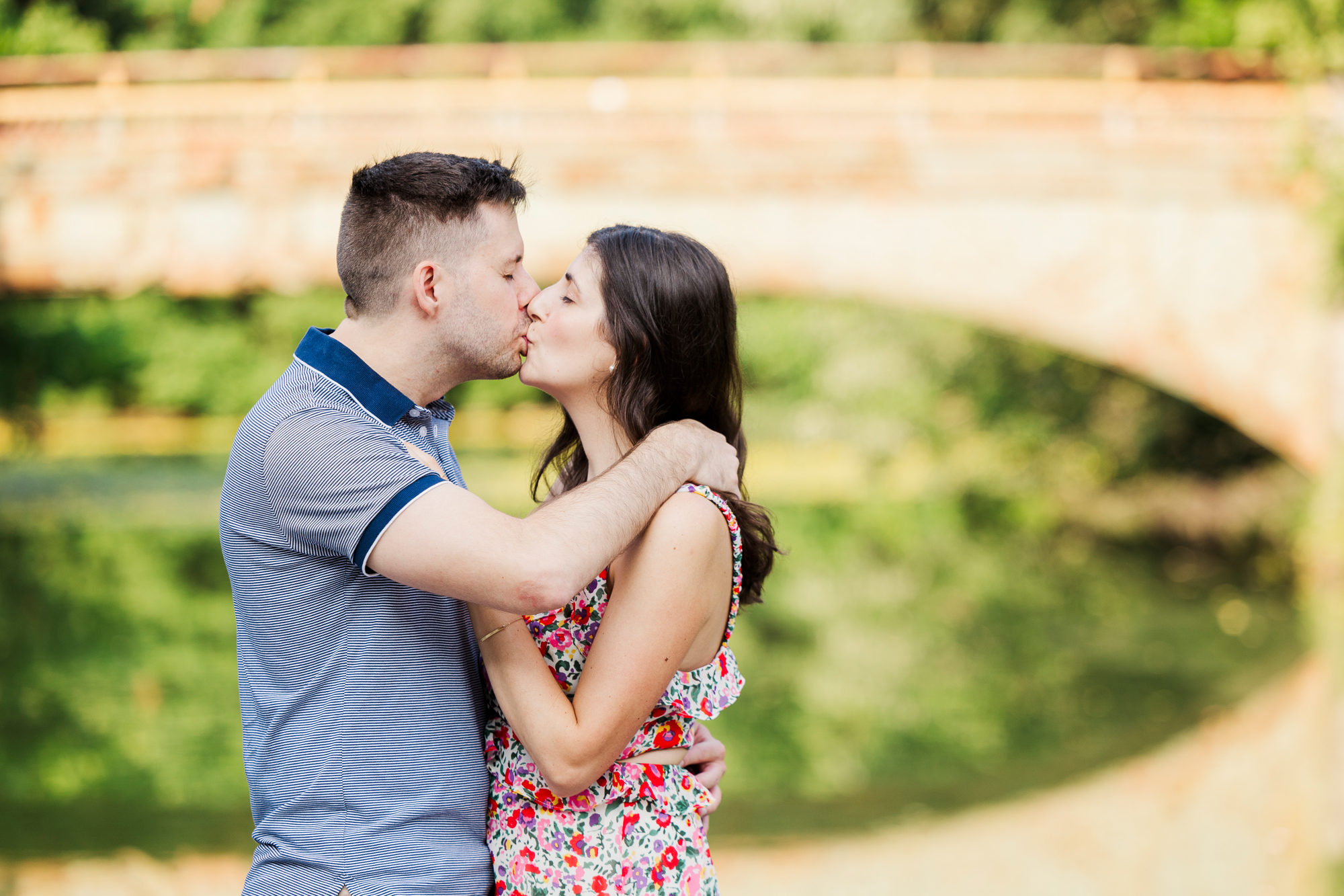 Stylish engagement session in Prospect Park