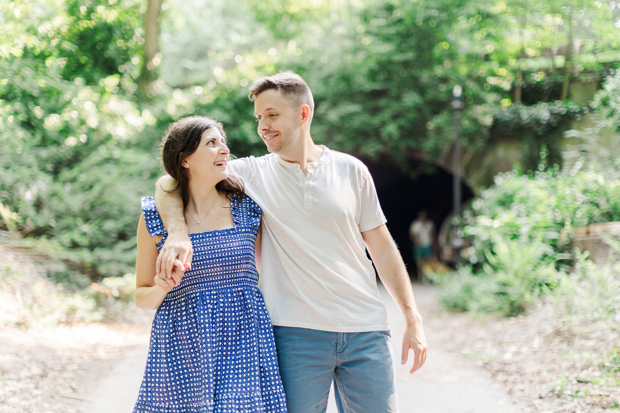Iconic engagement session in Prospect Park