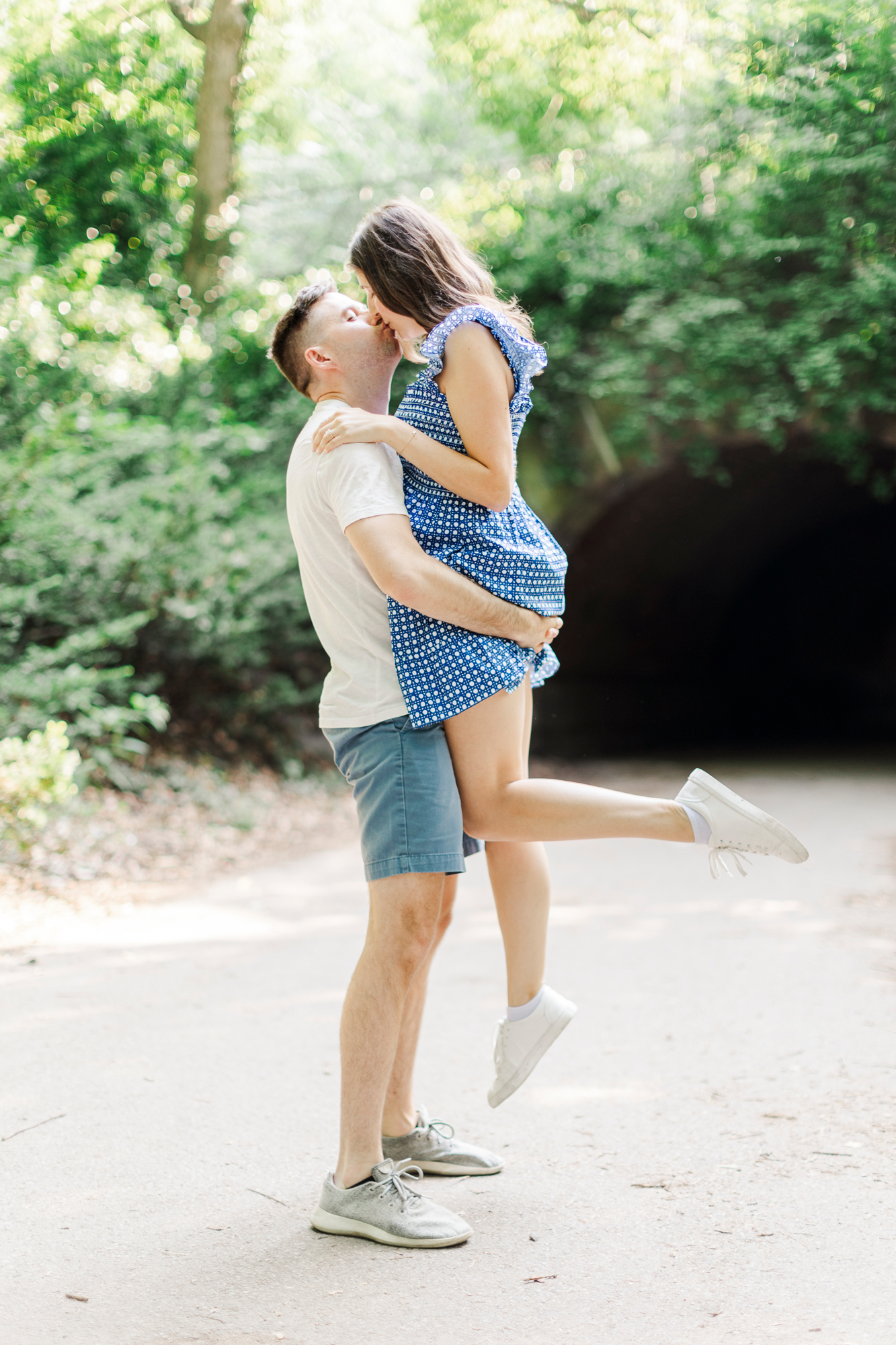 Beautiful engagement session in Prospect Park