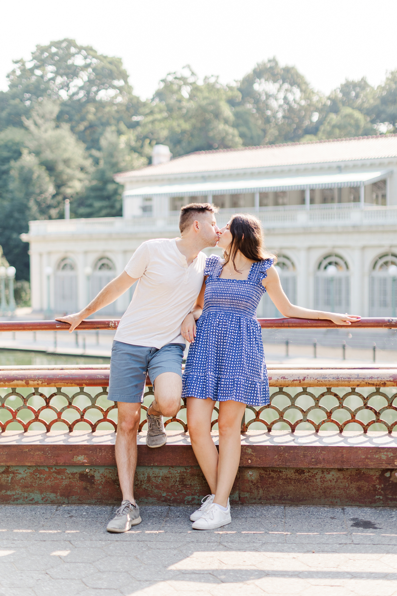 Intimate engagement session in Prospect Park