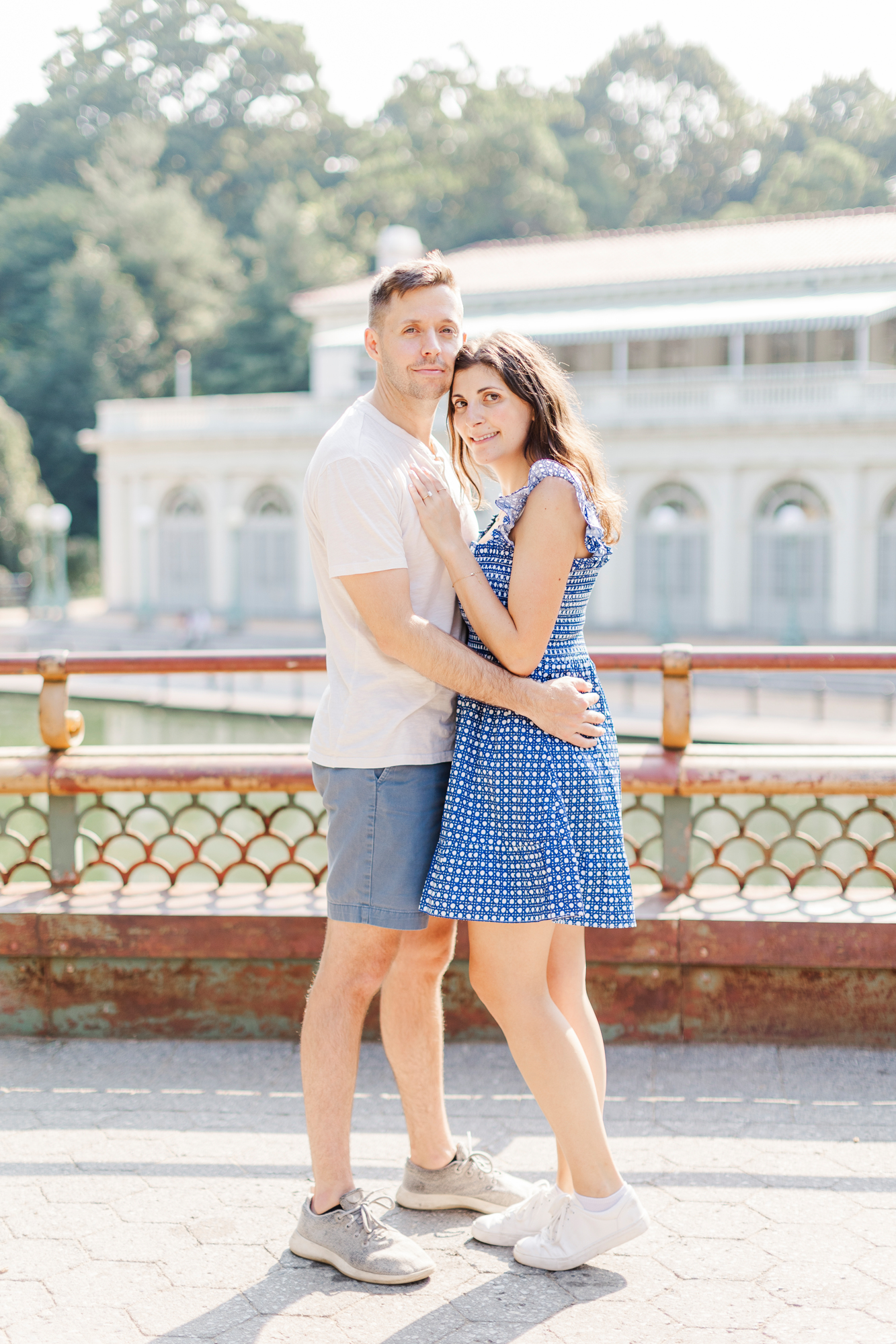 Jaw-Dropping engagement session in Prospect Park