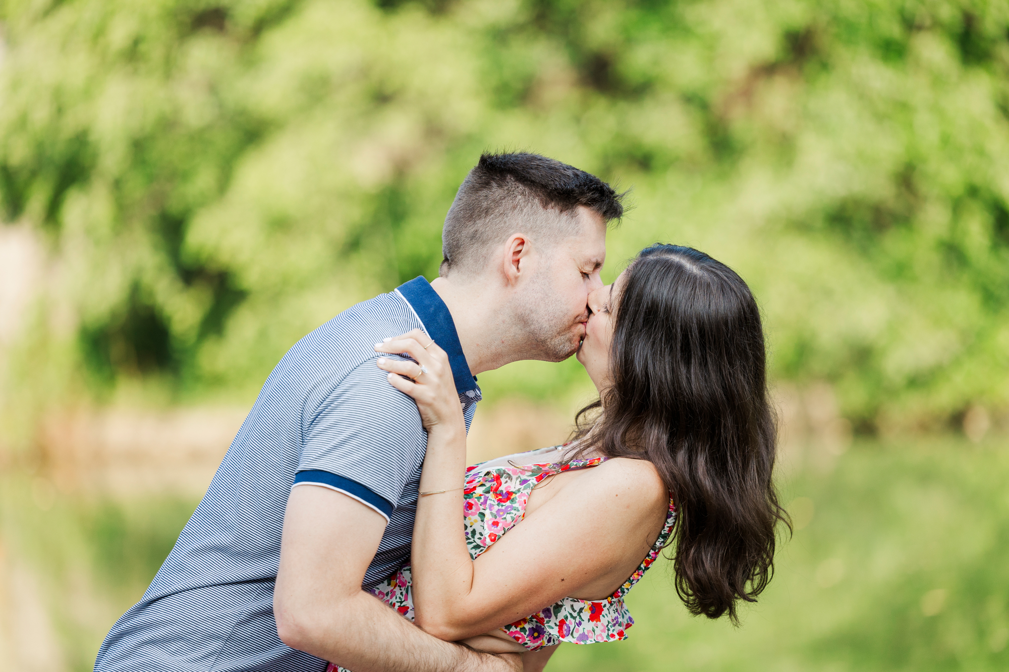 Classic engagement session in Prospect Park