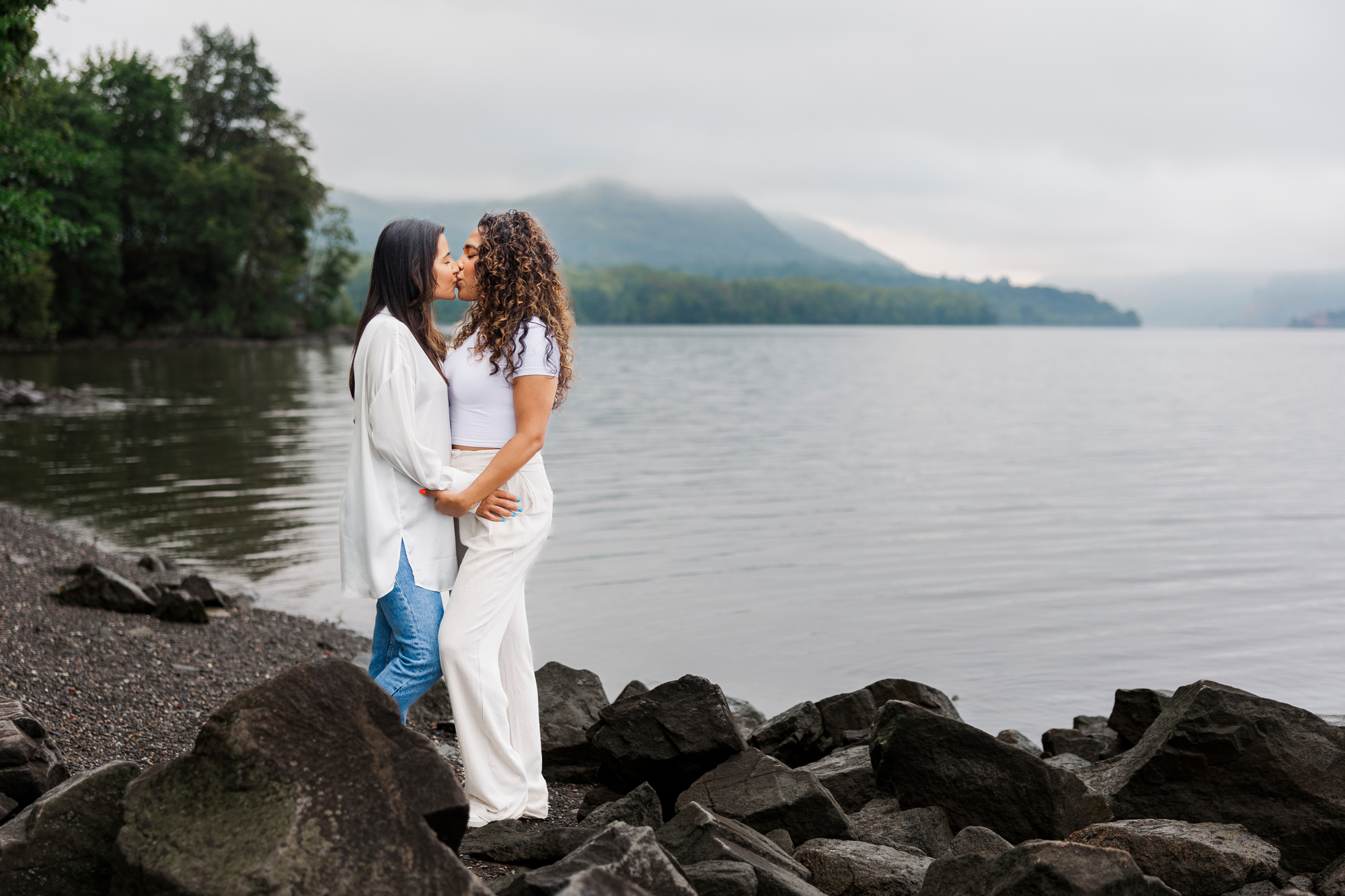 Adorable Dennings Point engagement photos
