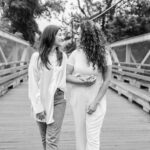 Dazzling Dennings Point engagement photos