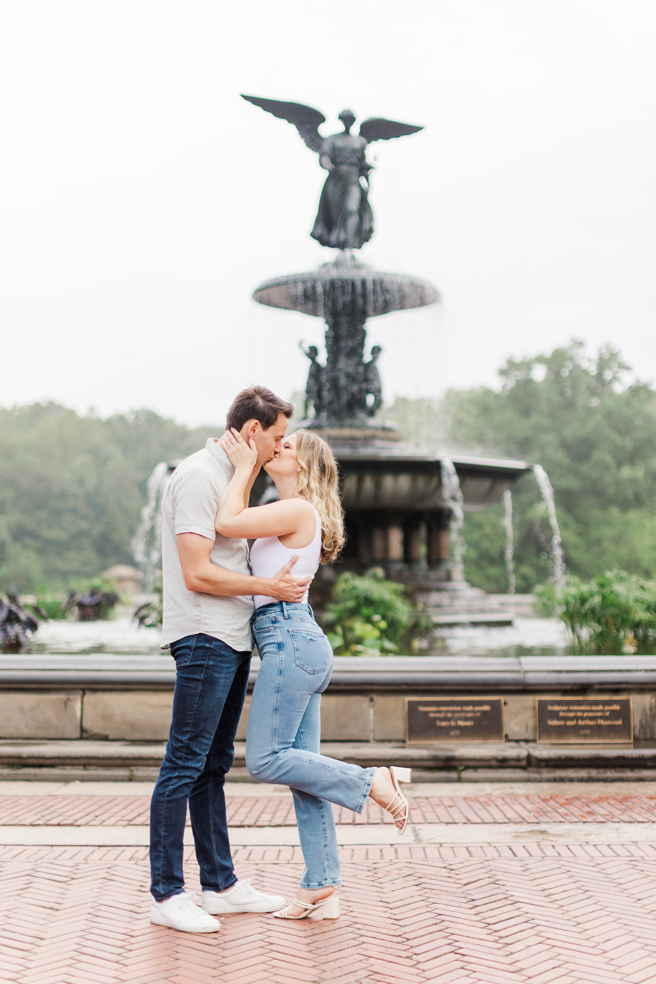 Flawless Central Park Engagement Session