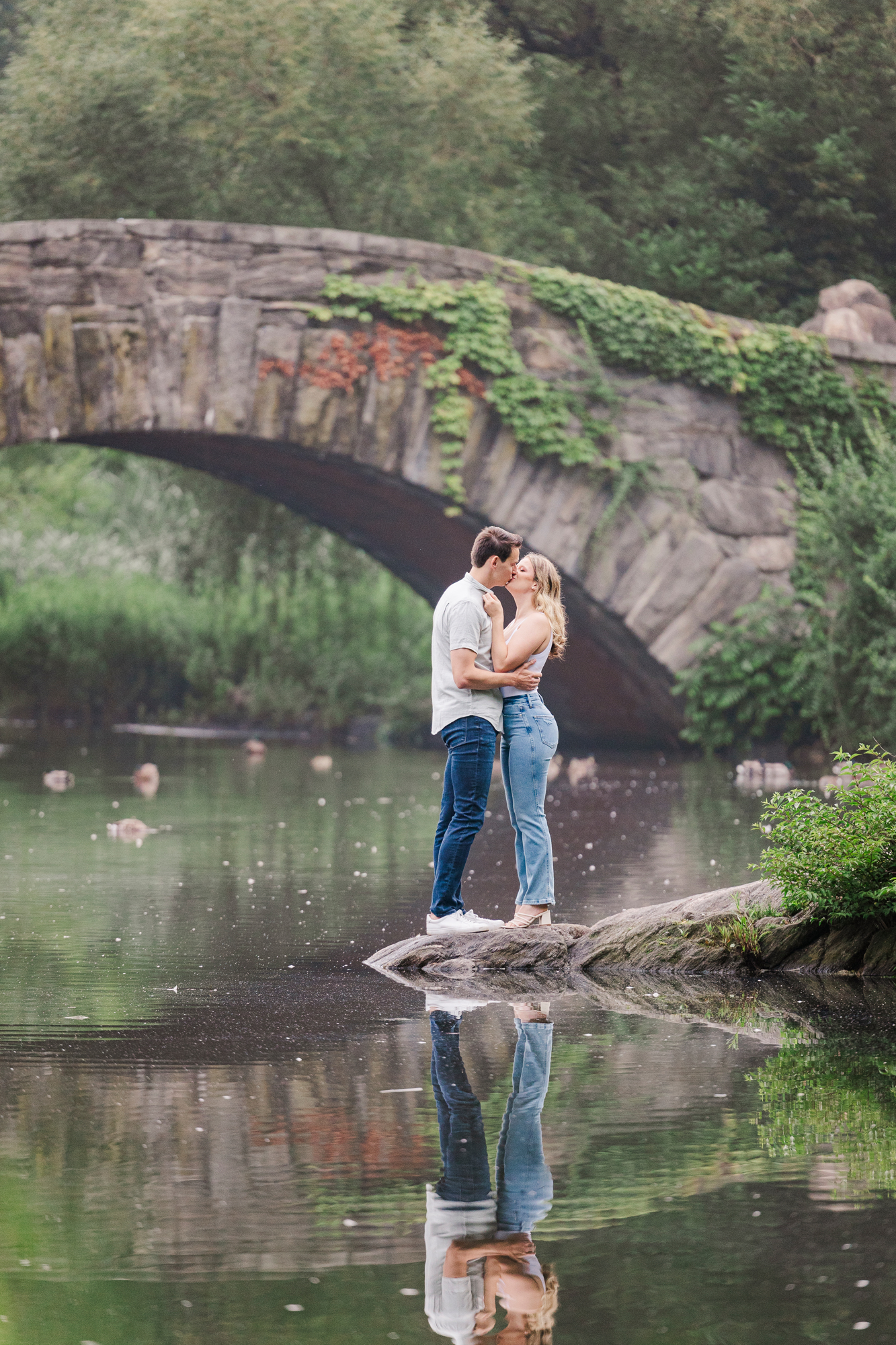 Vibrant Engagement Session in Central Park