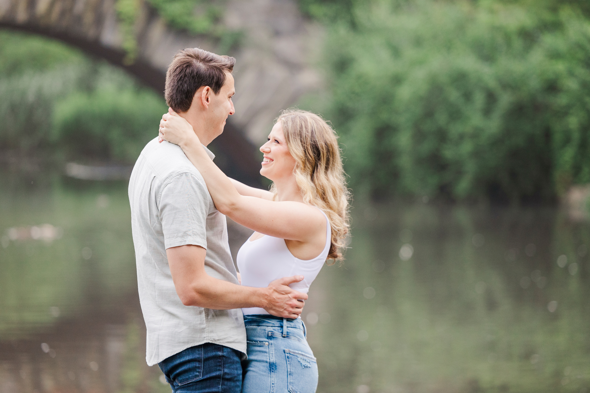 Fun Engagement Session in Central Park