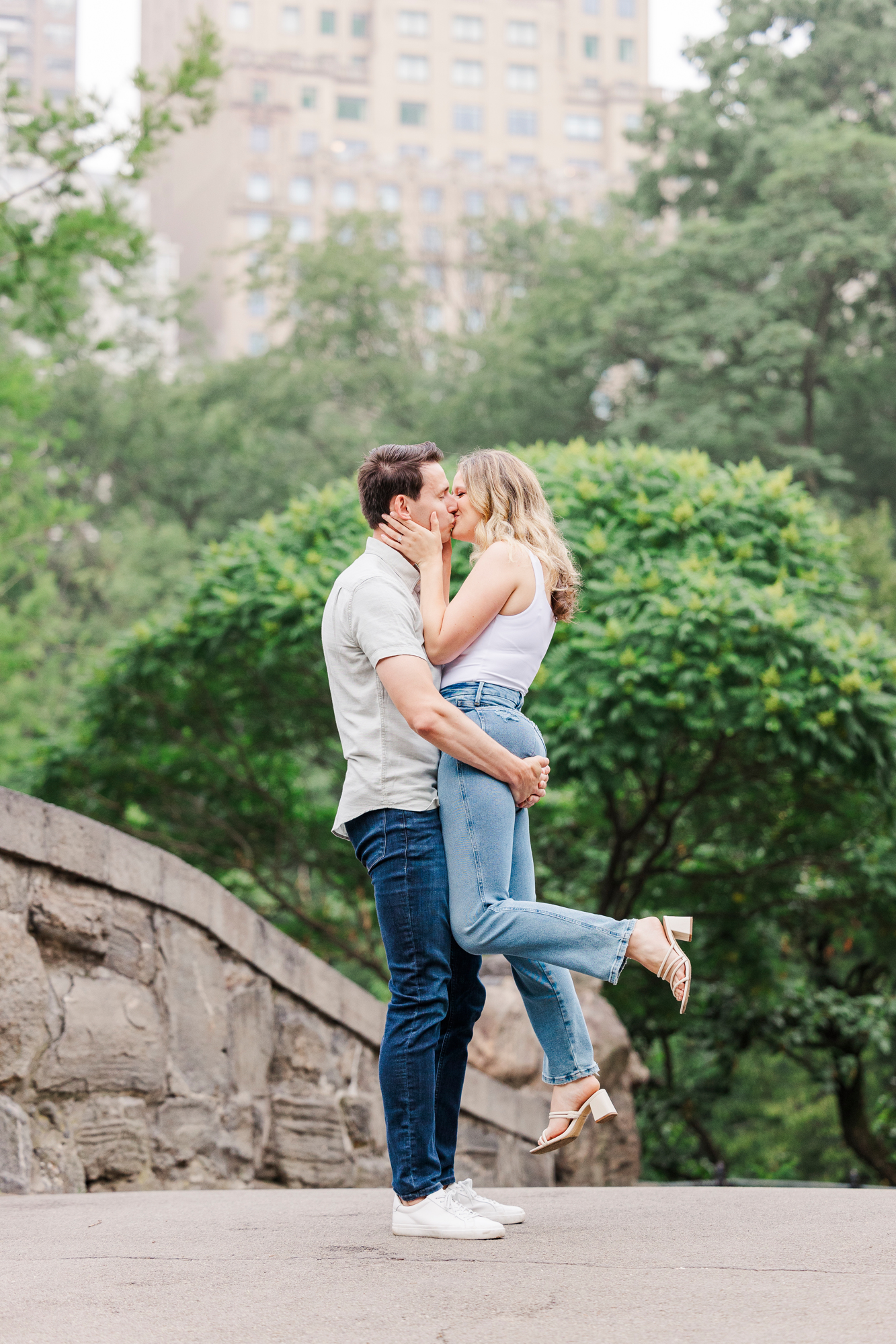 Romantic Engagement Session in Central Park