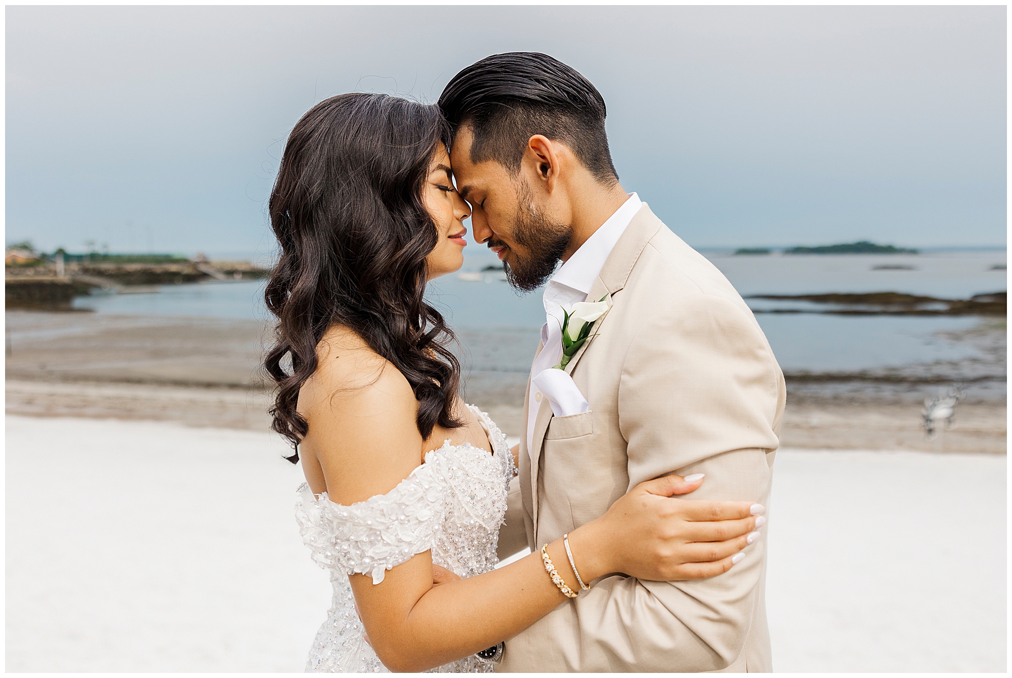 charming surf club on the sound wedding