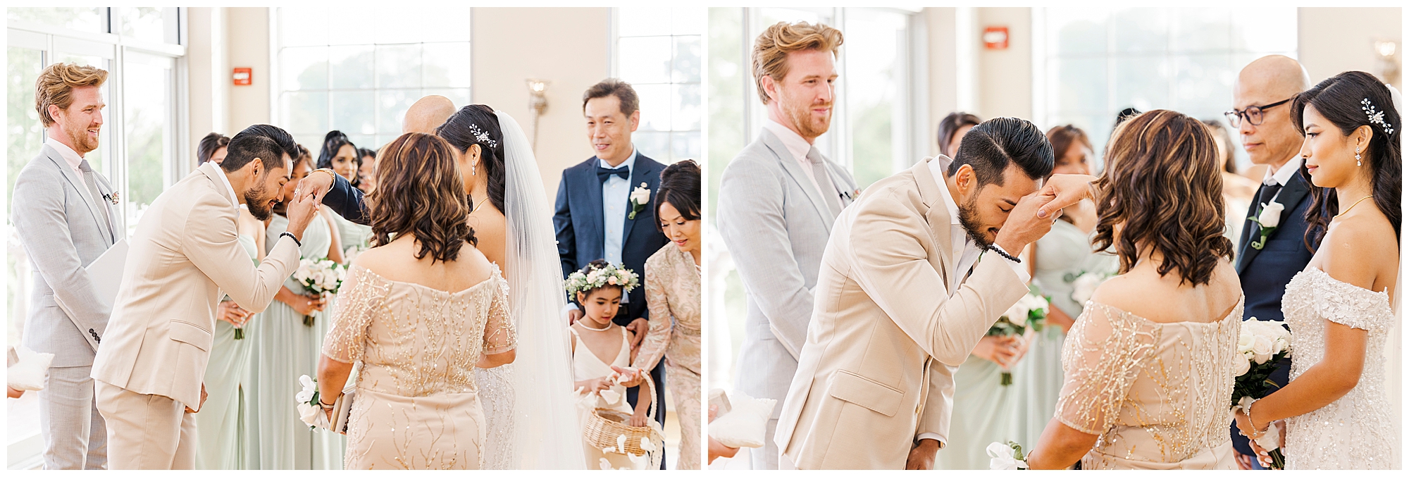 breathtaking surf club on the sound wedding