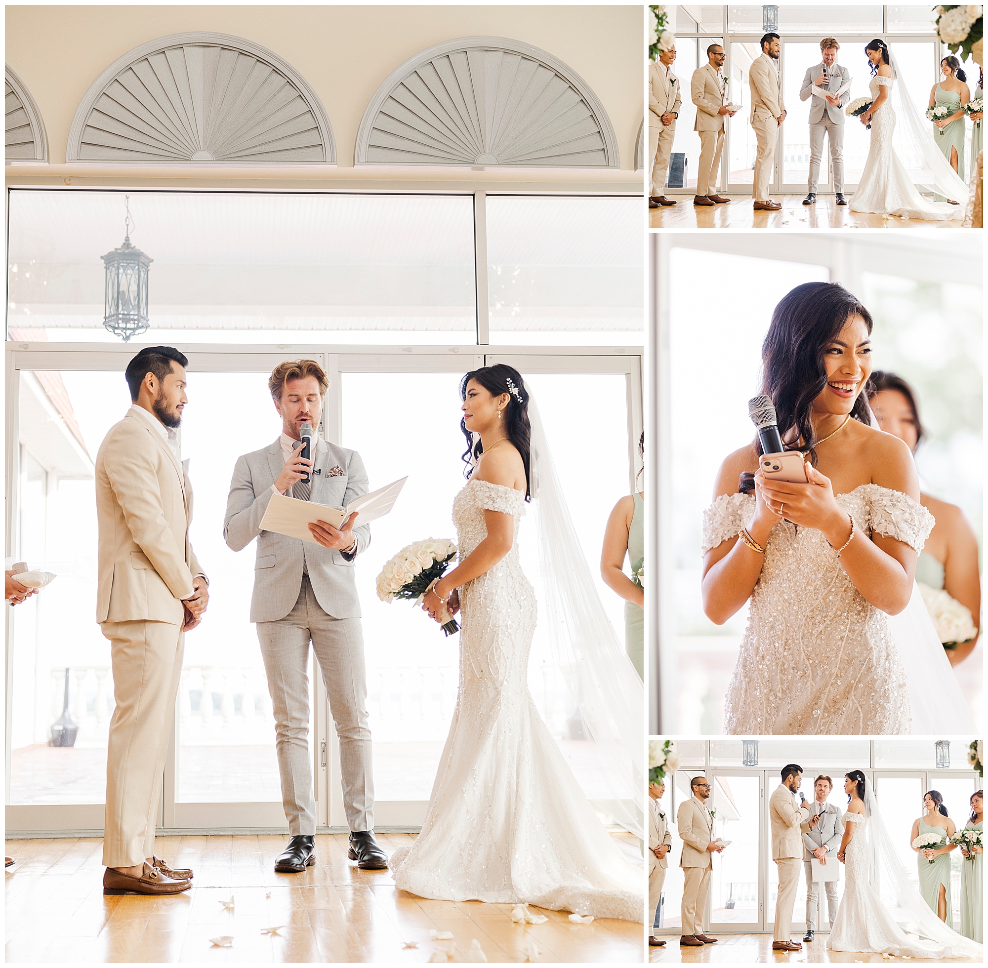 magical surf club on the sound wedding